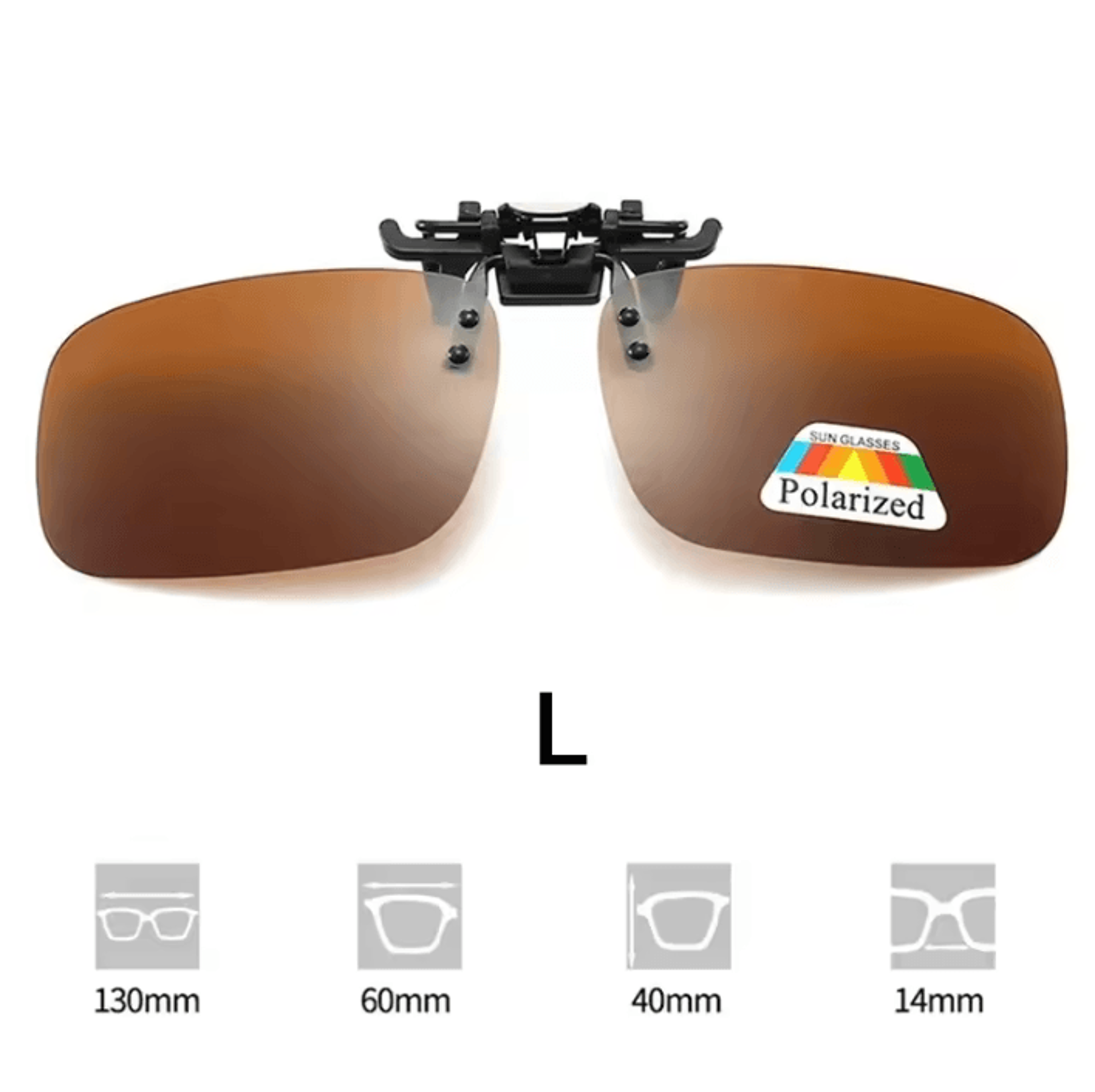 Polarized ClipOn Sunglasses  UV400 Lens For Driving Day  Night Vision 8