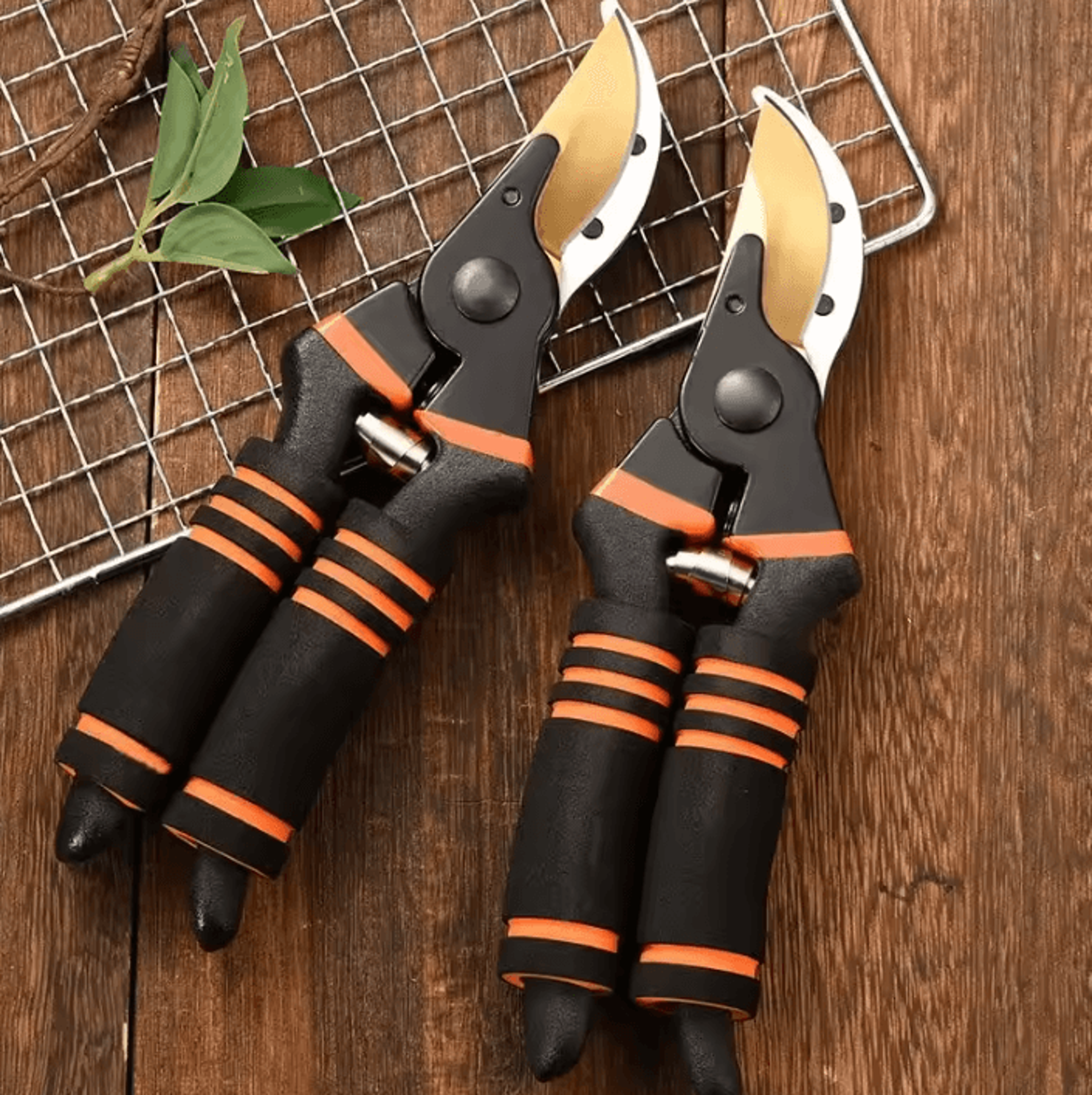 Heavy Duty Pruning Shears LaborSaving Steel Branch Cutter For Gardening 1
