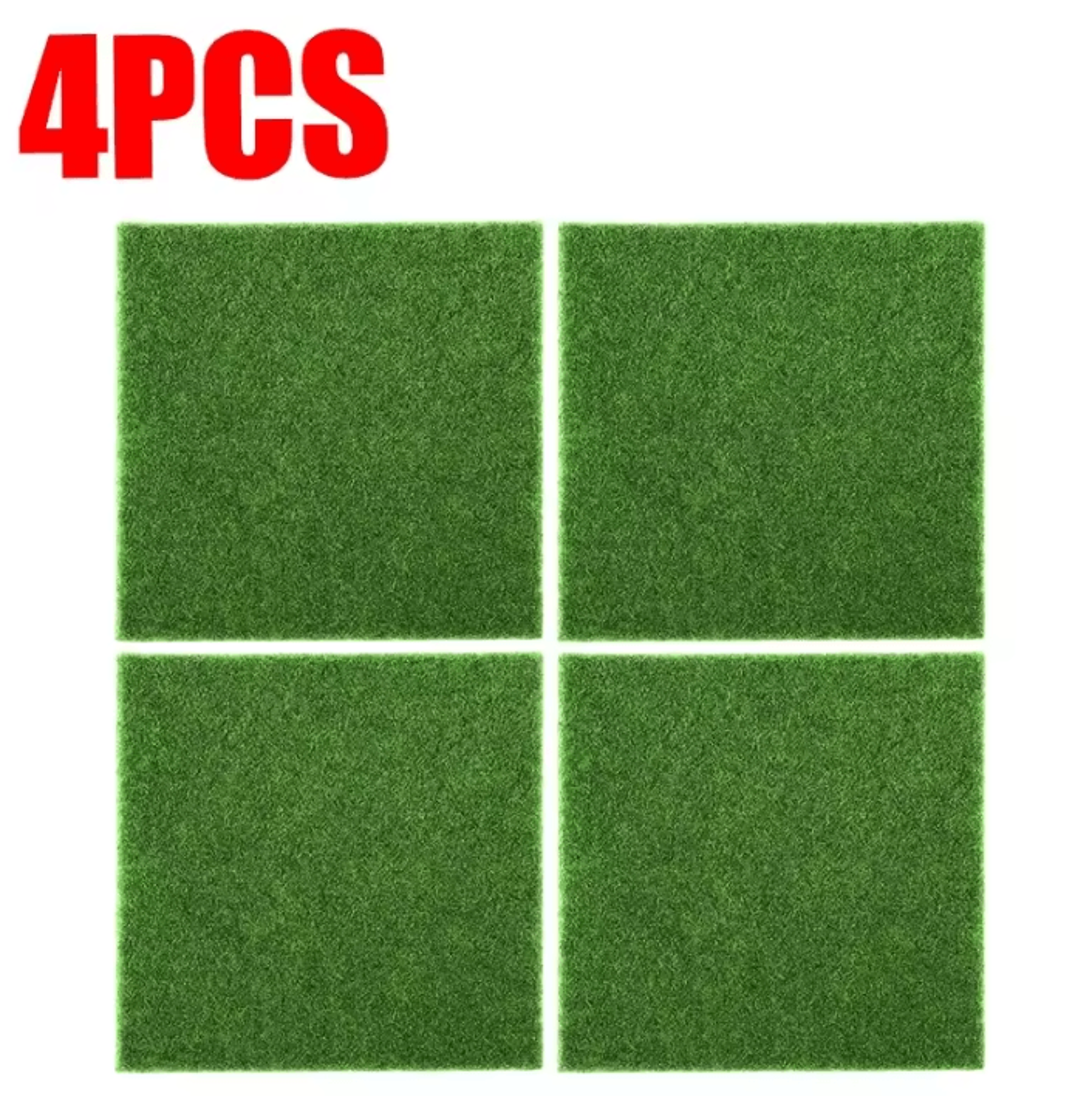Artificial Grass Mat DIY Green Lawn Turf For Home Garden  Decorative Displays 5