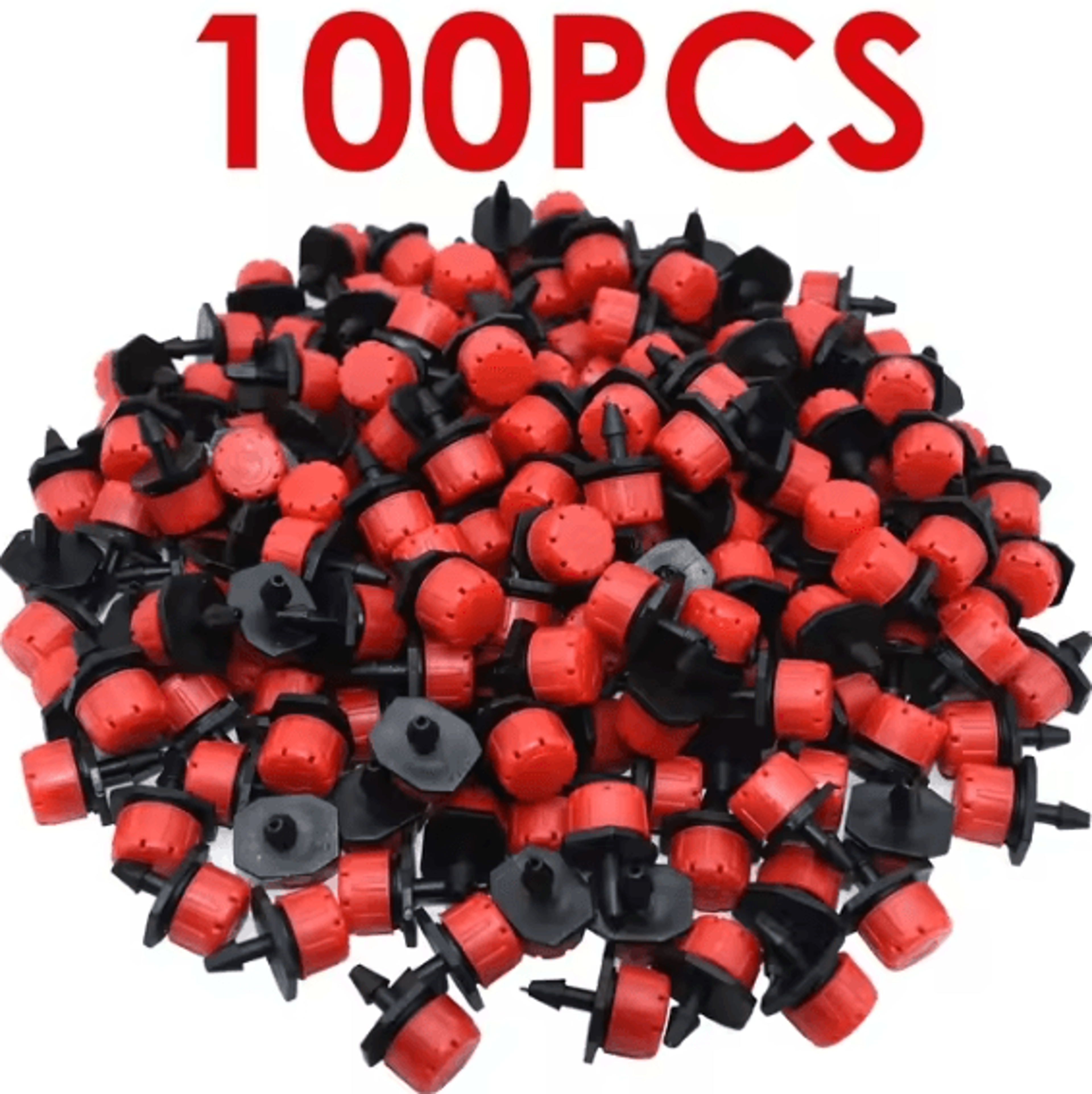 Adjustable Micro Drip Irrigation Emitters 47mm Garden Watering Nozzles 5