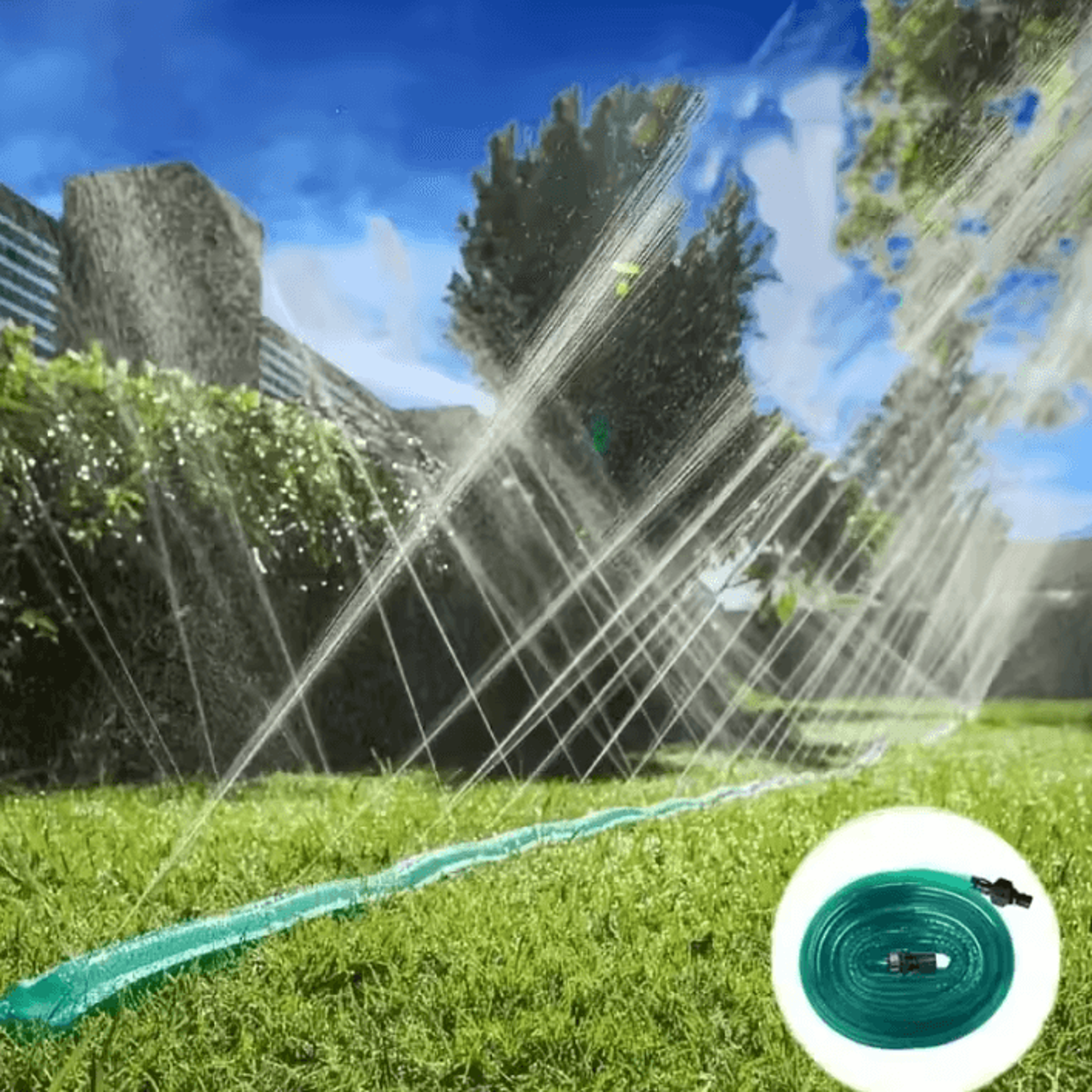 Automatic Lawn Sprinkler Irrigation System Garden Watering Kit 0