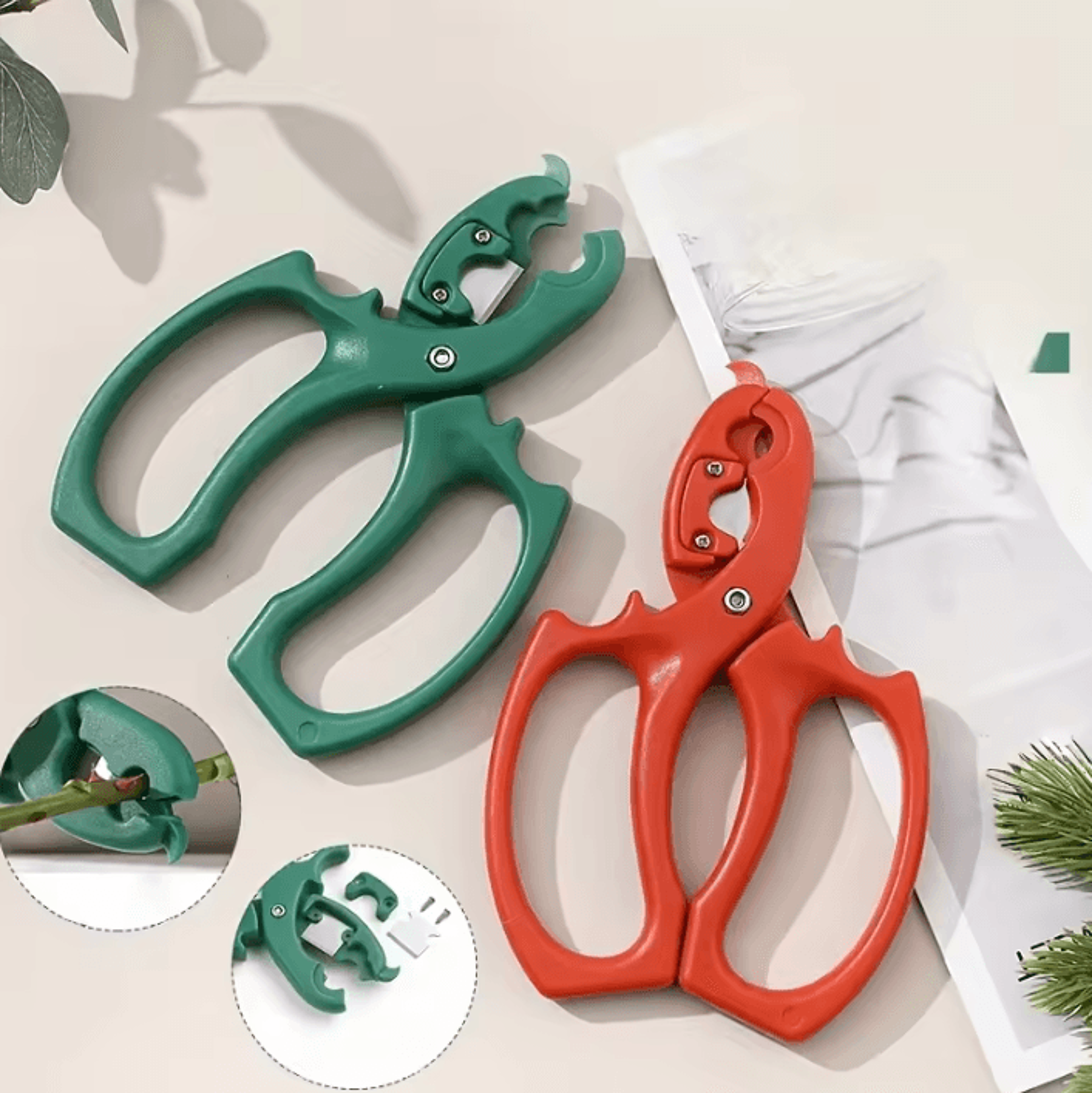 2in1 Rose Thorn Remover  Floral Pruning Scissors 2