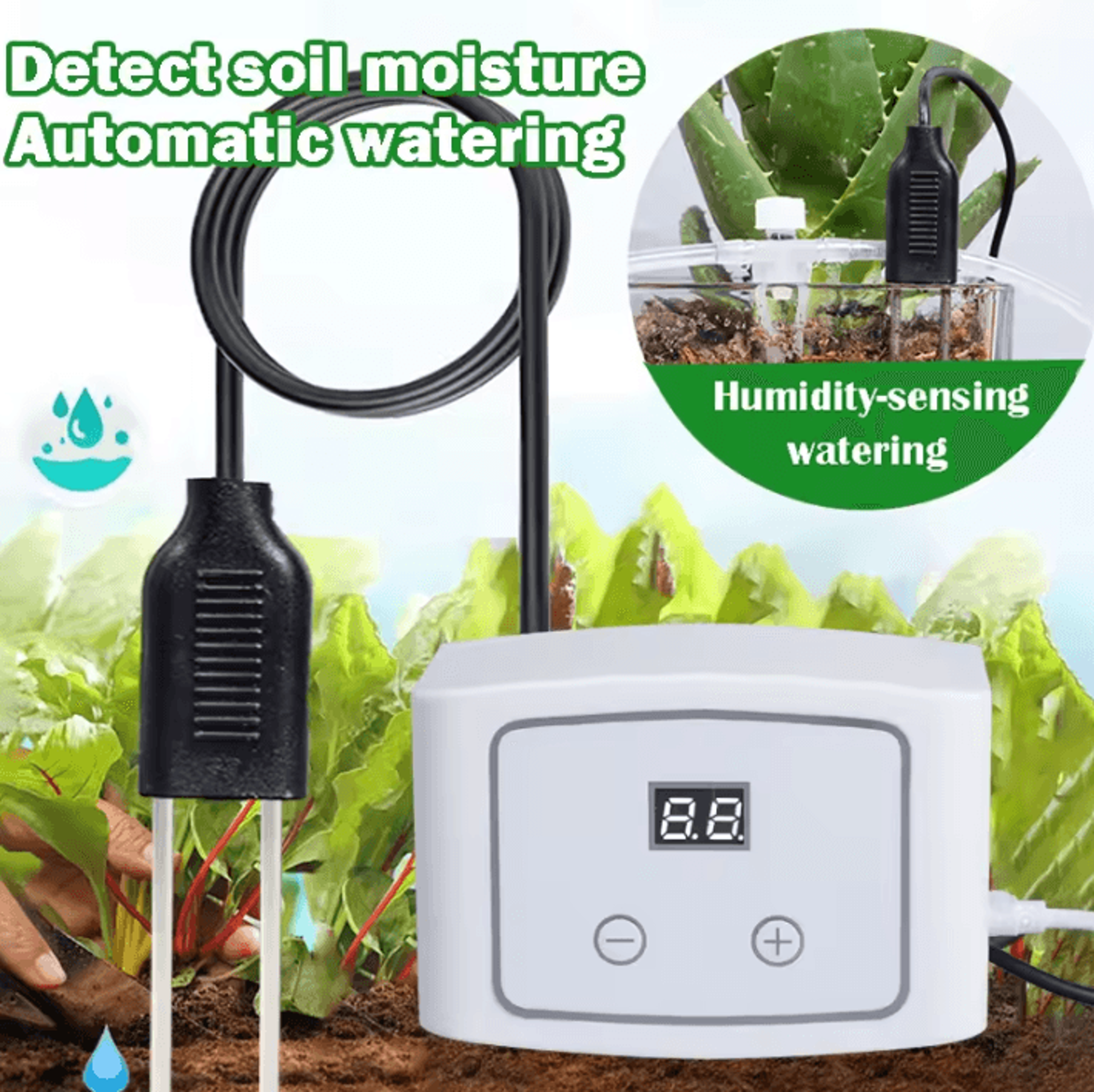 Garden Soil Moisture Sensor Automatic Watering System For Potted Plants 0