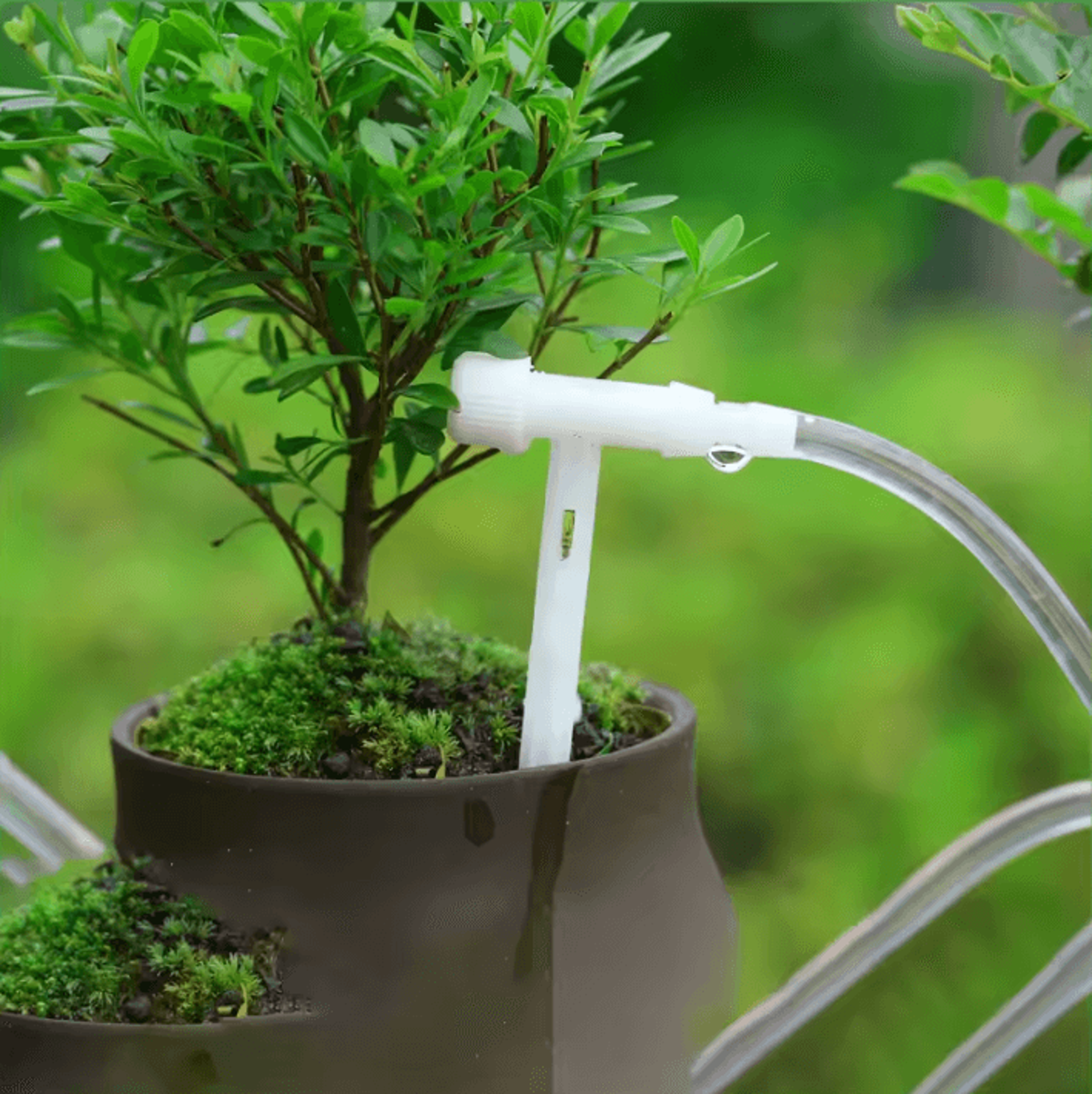 Adjustable Garden Drip Irrigation Kit With Flow Control Valves For Potted Plants 0
