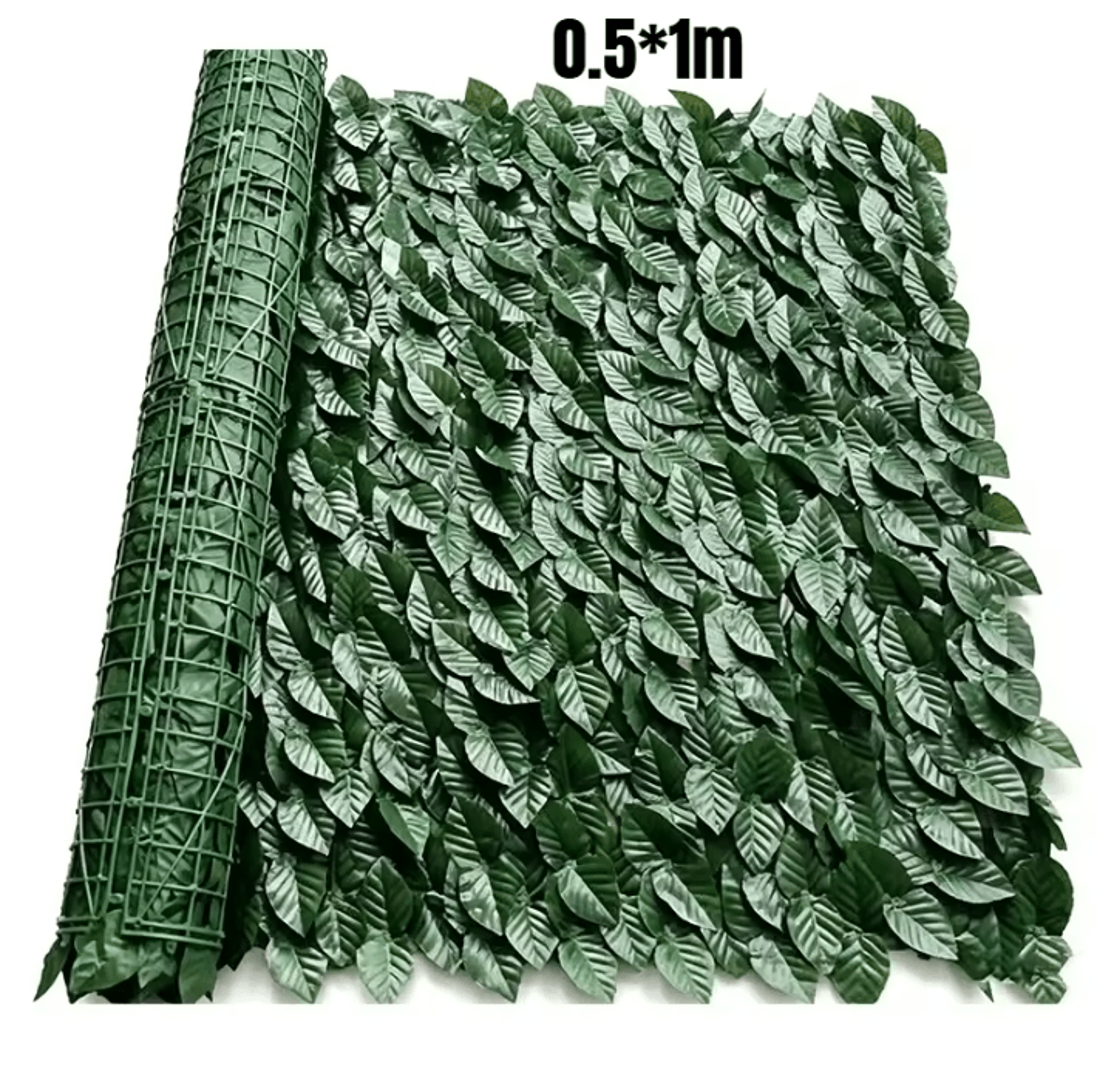 Artificial Leaf Privacy Fence  Decorative Greenery Screen For Garden Balcony  Porch 4