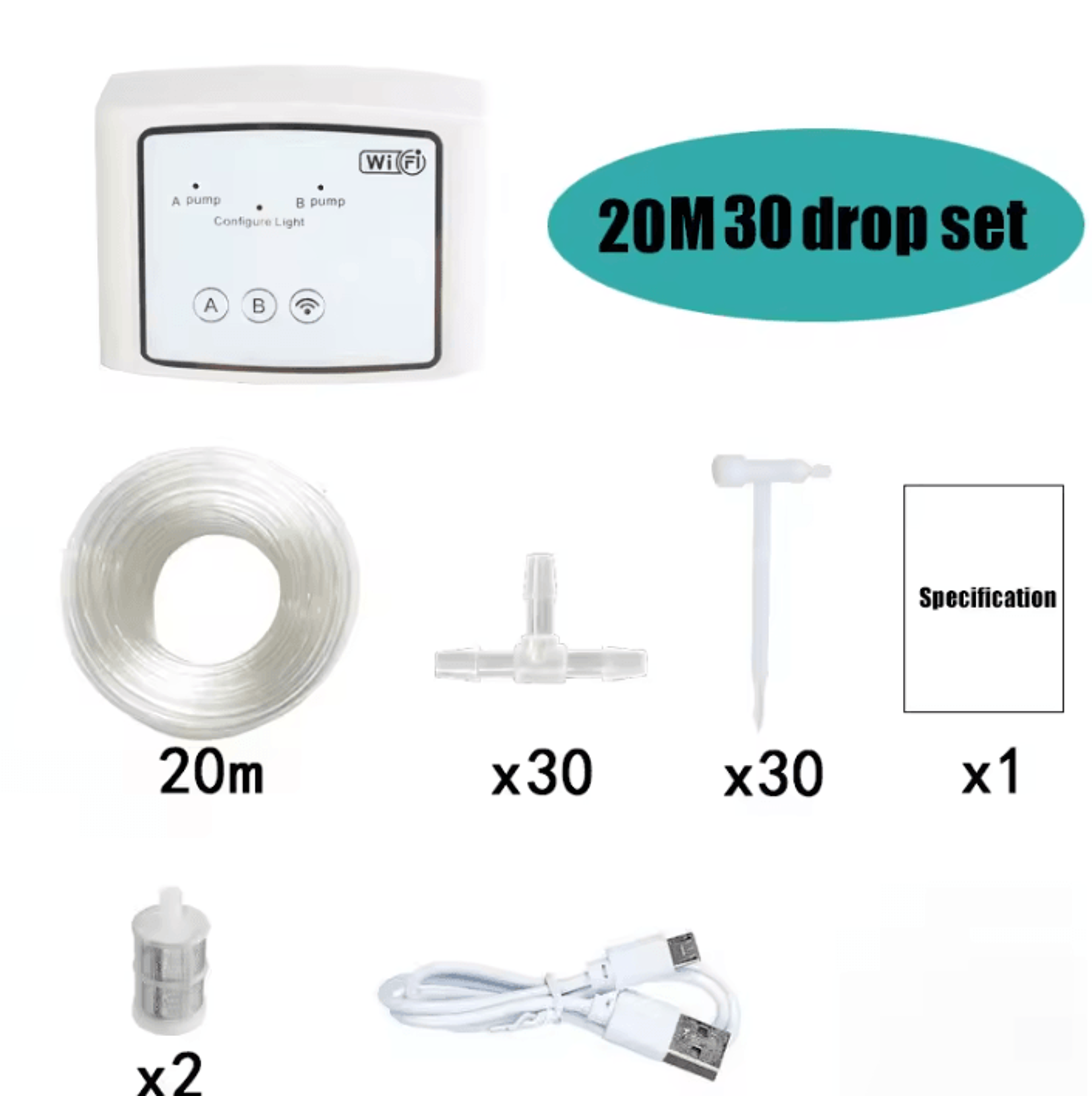 WiFi Smart Automatic Drip Irrigation System With Double Pump And Mobile App Control 5