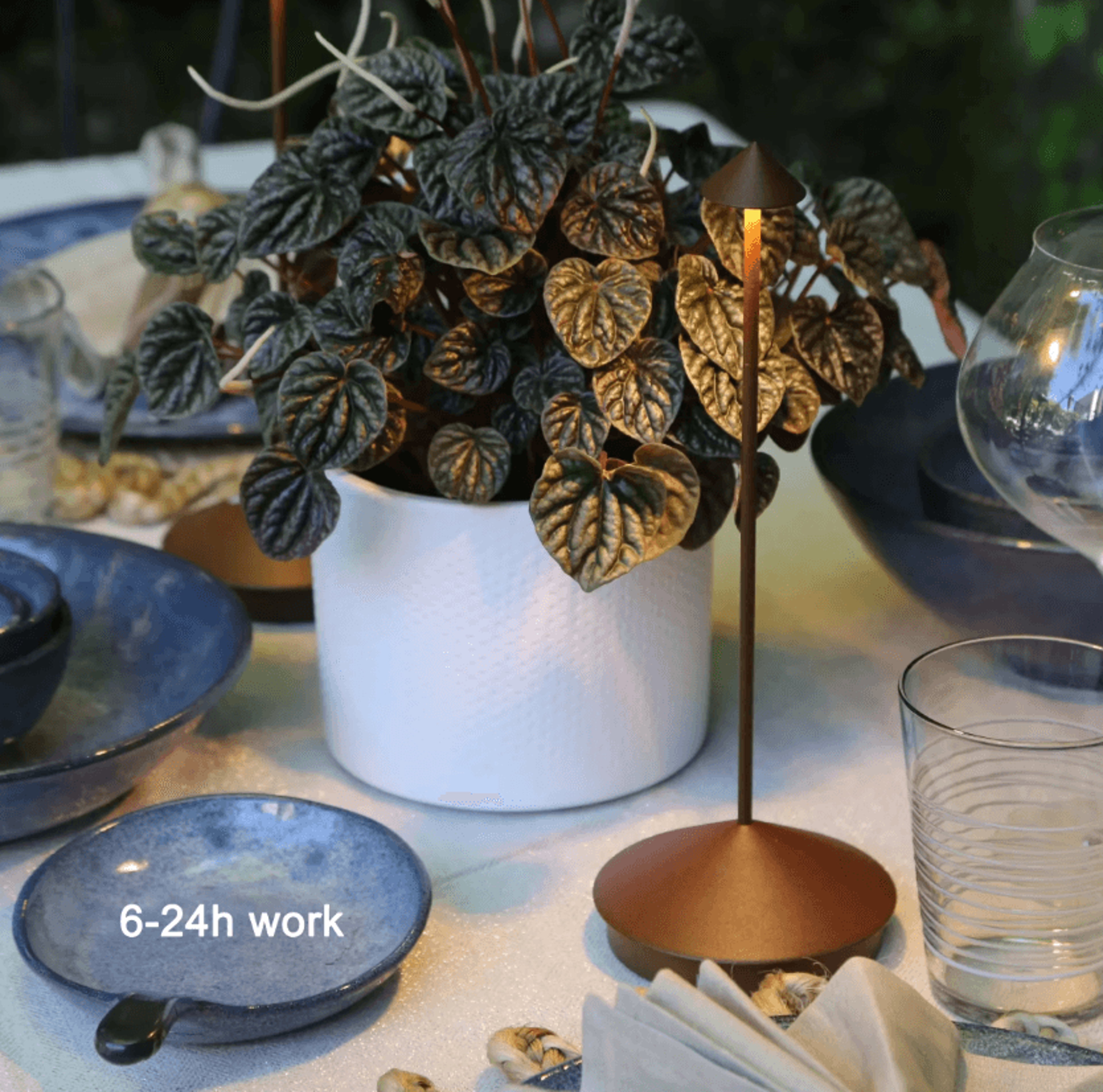 Rechargeable LED Table Lamp With Touch Control For Dining Bedroom  Home Decor 1