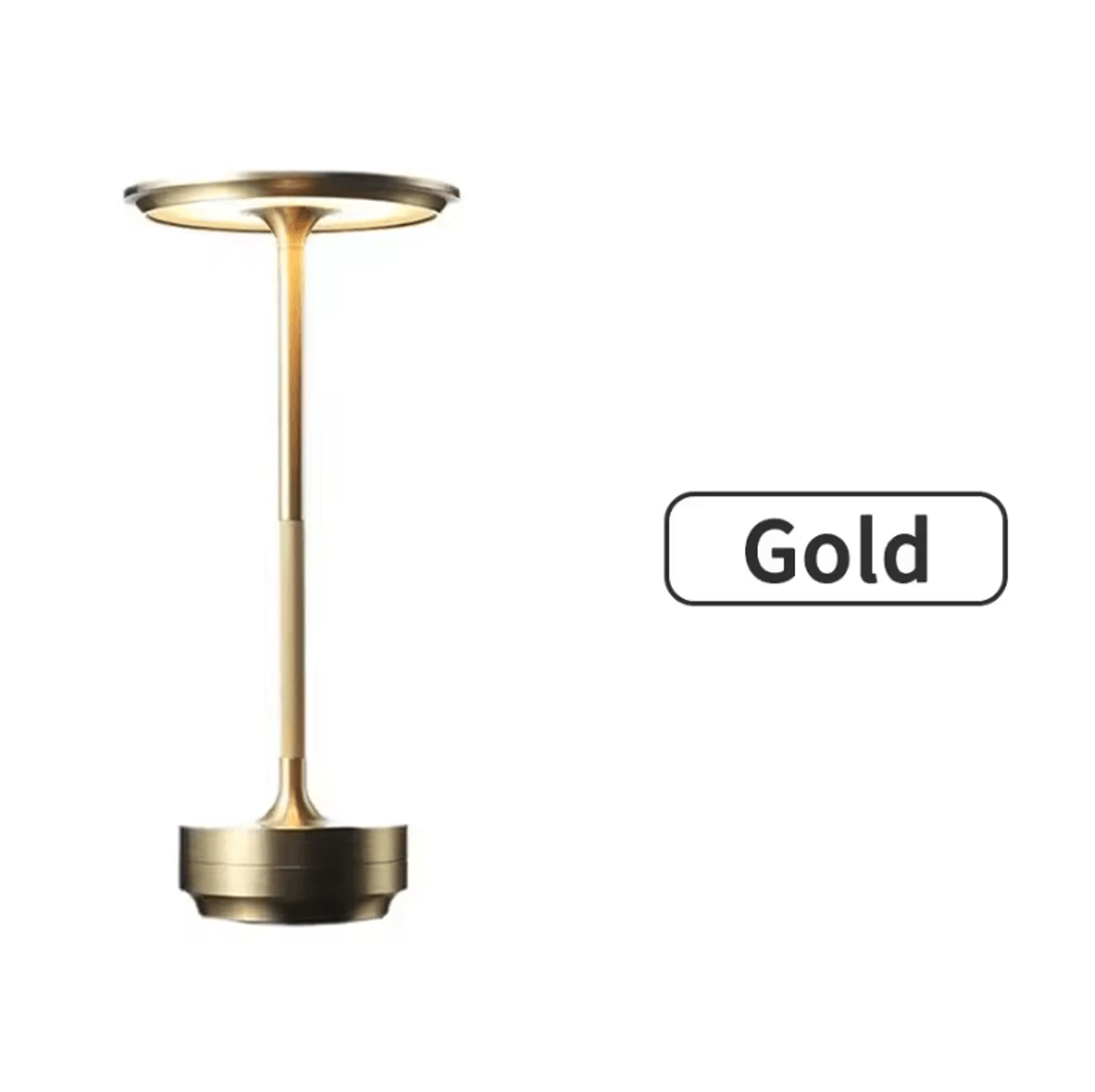 Wireless Rechargeable Touch Table Lamp For Bedroom Desk  Home Decor 7