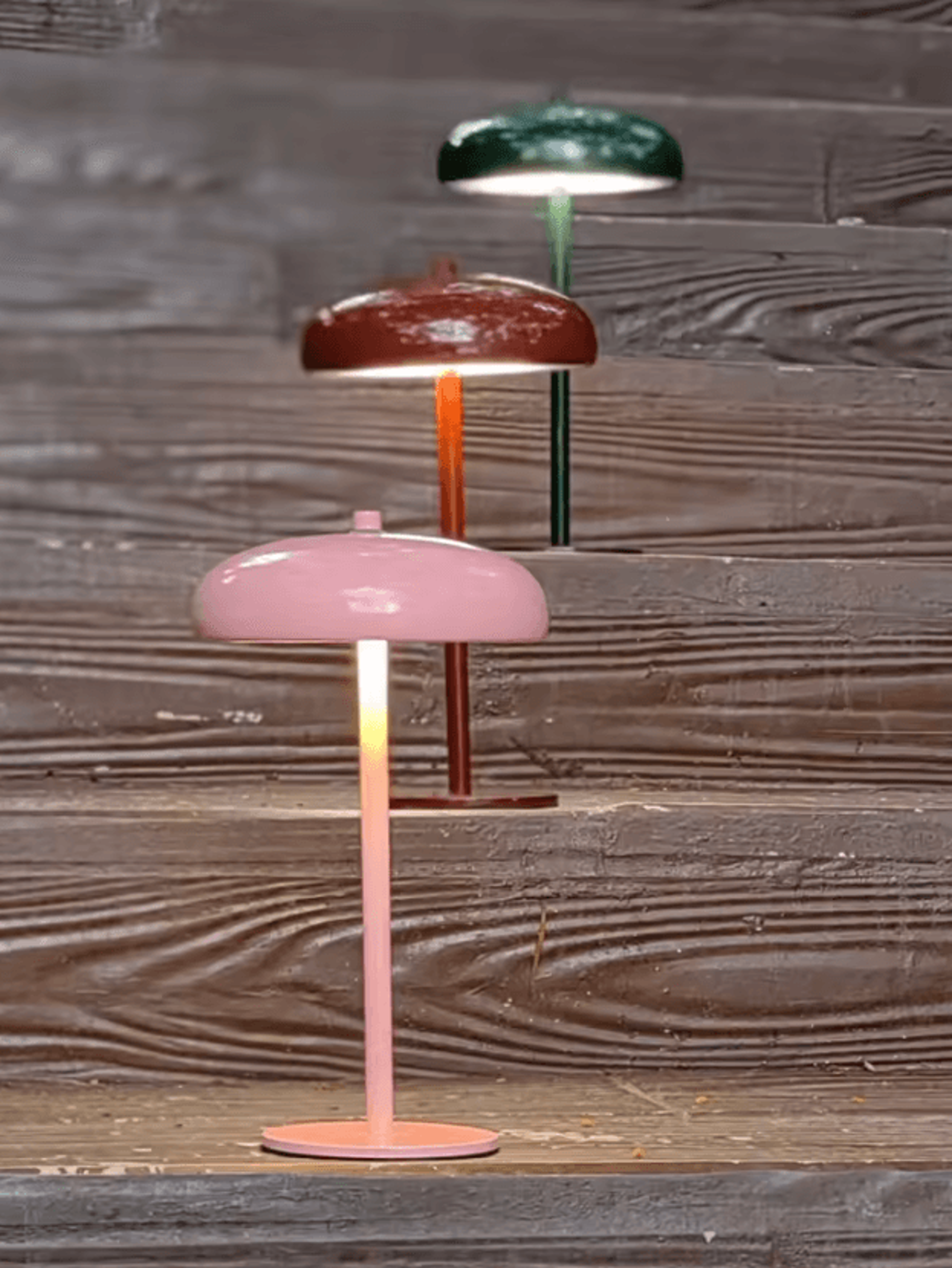 Rechargeable Nordic LED Bedside Touch Lamp For Bedroom Study  Table Decor 2