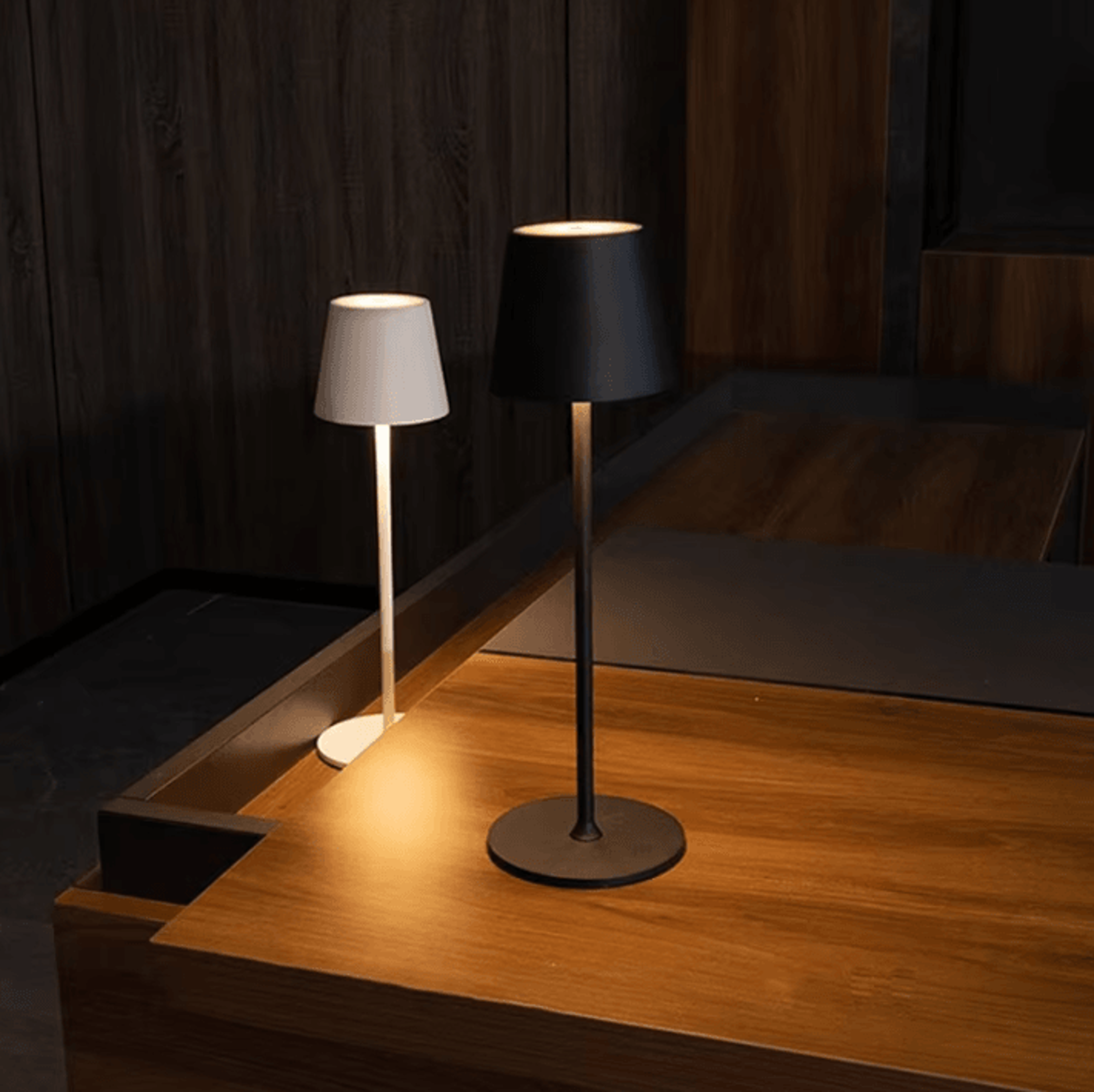 Retro LED Table Lamp With Touch Control  3 Color Modes For Bedroom  Home Decor 0