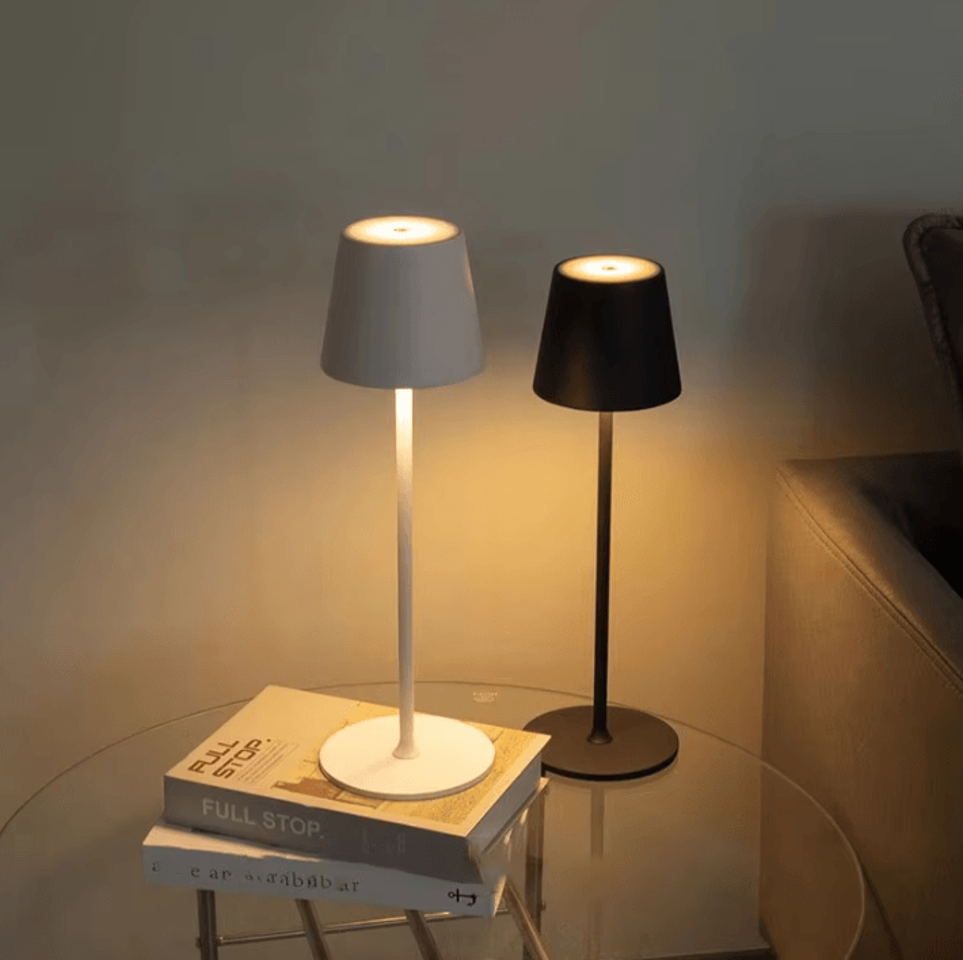 Retro LED Table Lamp With Touch Control  3 Color Modes For Bedroom  Home Decor 2