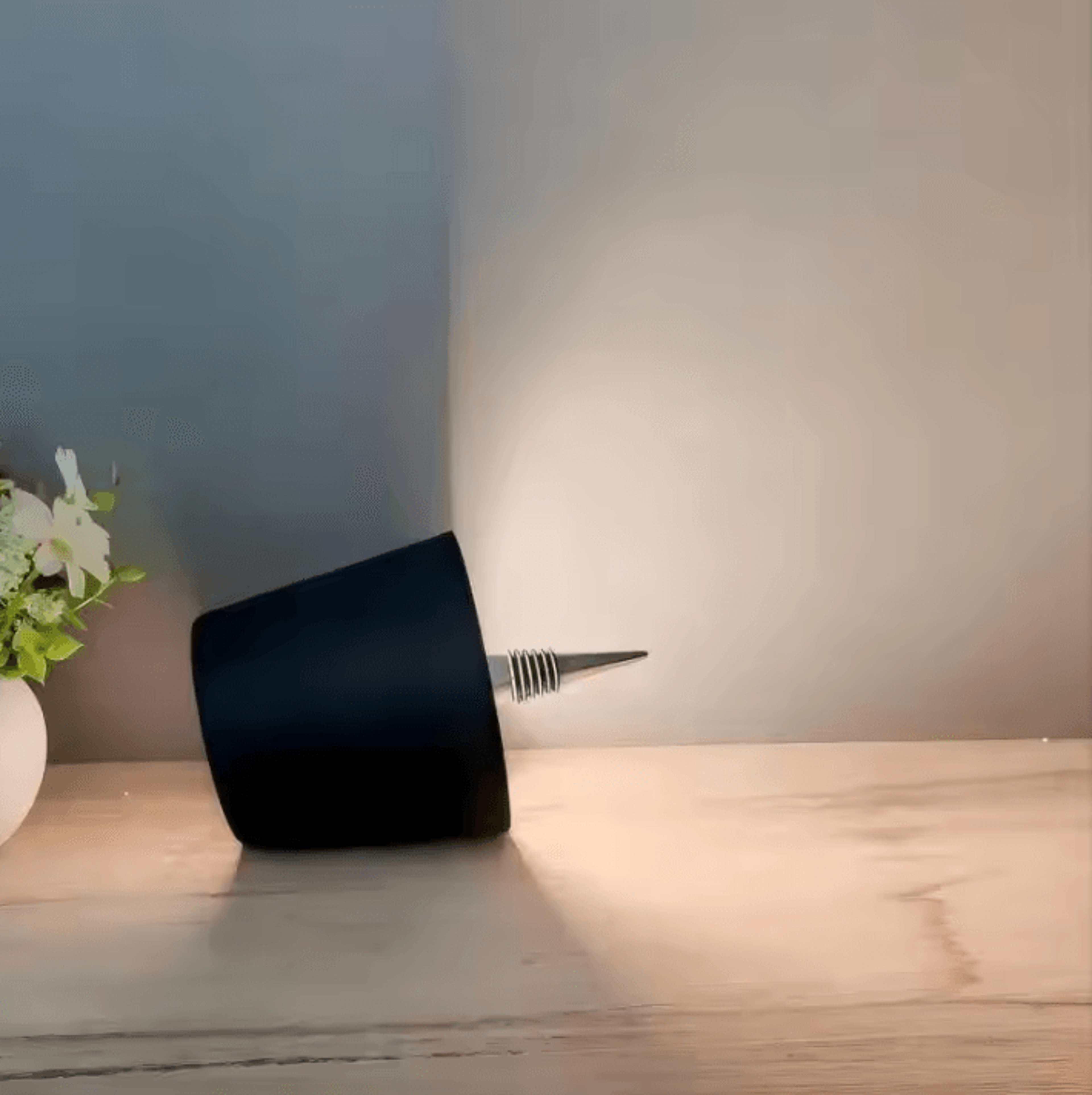Wireless Wine Bottle LED Table Lamp With Touch Control  3 Color Dimming 3