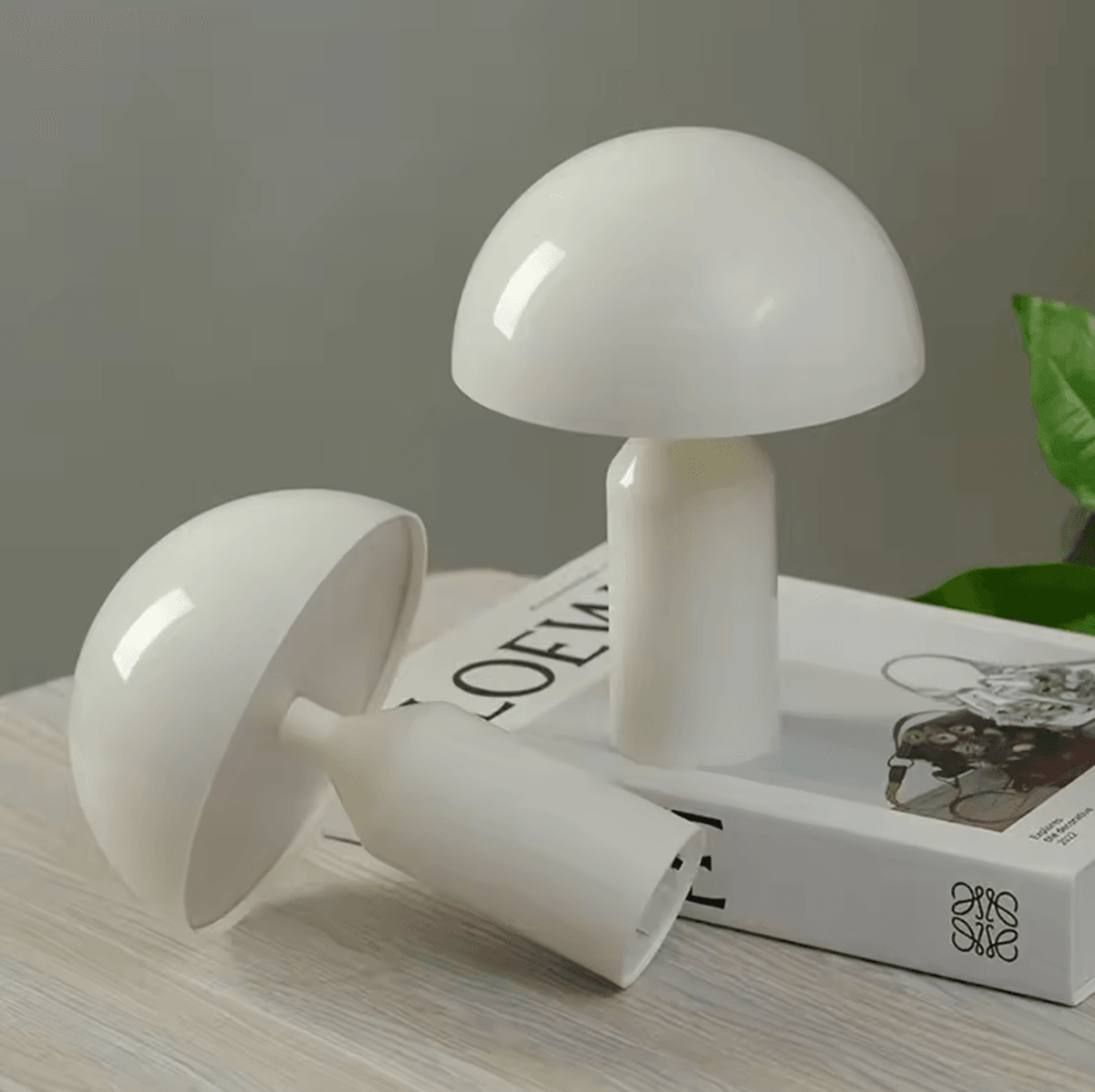 Mushroom Touch LED Table Lamp Dimmable Bedside Night Light For Home Decor 2