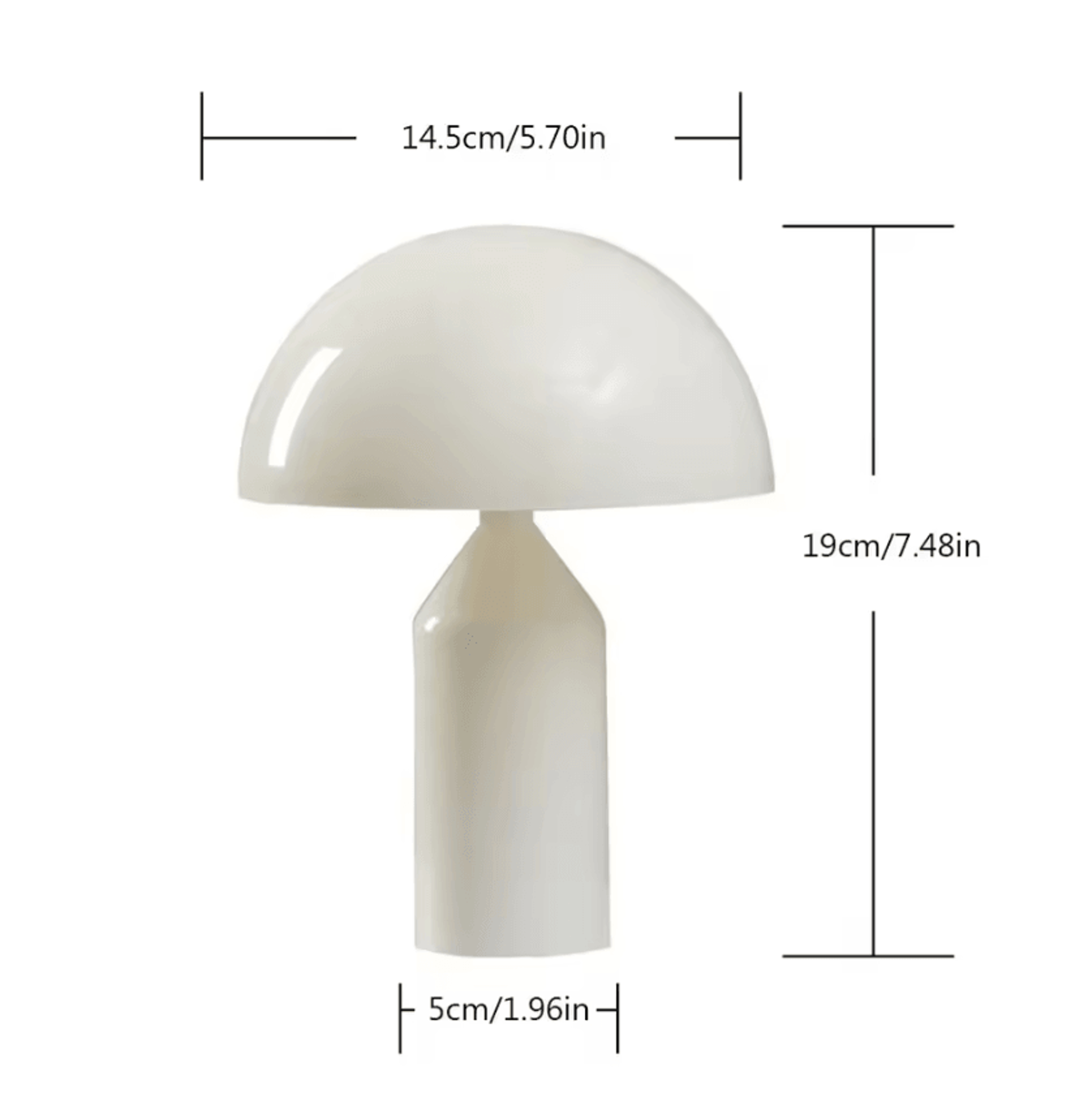Mushroom Touch LED Table Lamp Dimmable Bedside Night Light For Home Decor 4