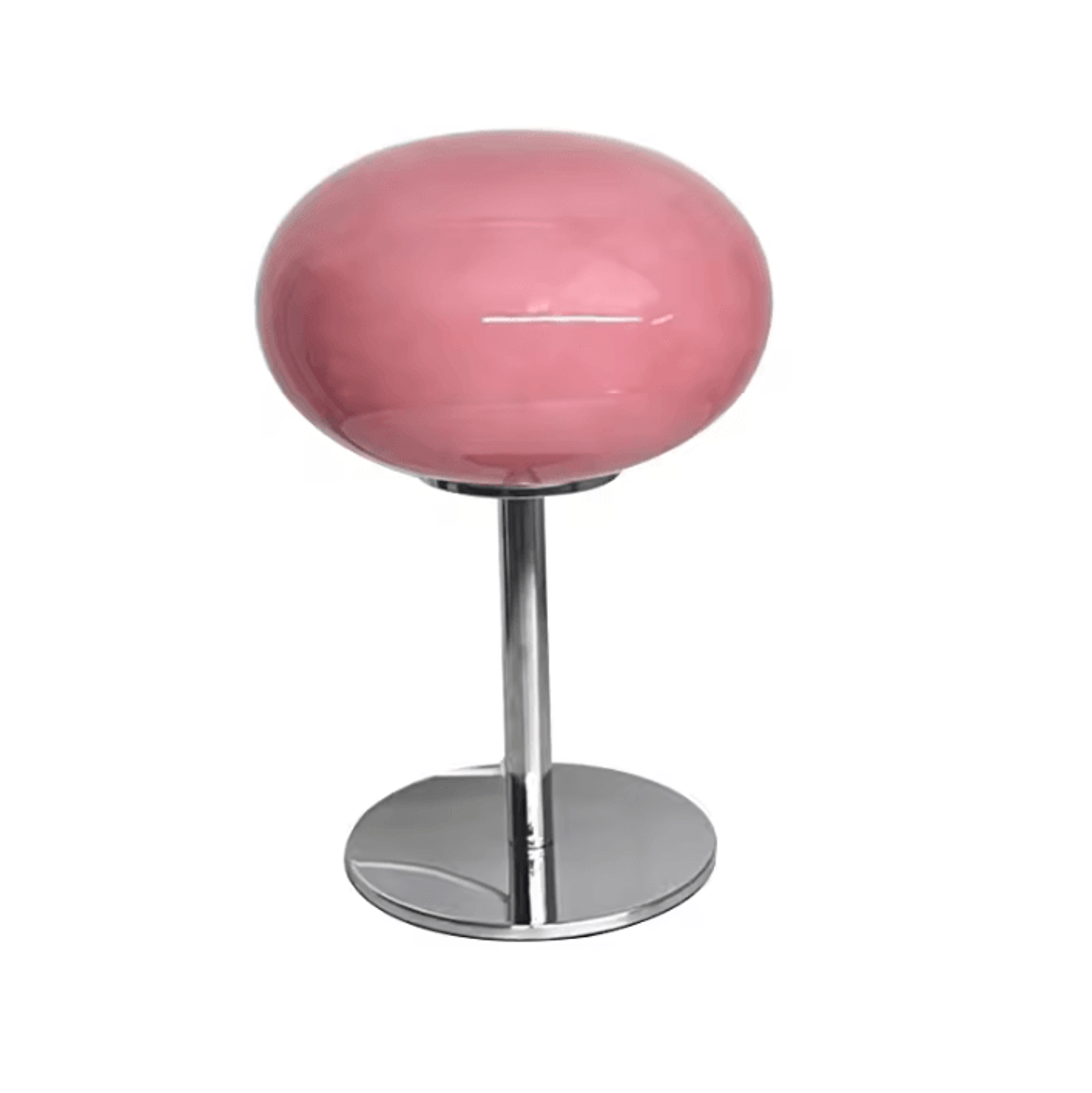 Lollipop Glass Table Lamp Retro Cream Style Bedside Standing Light 3