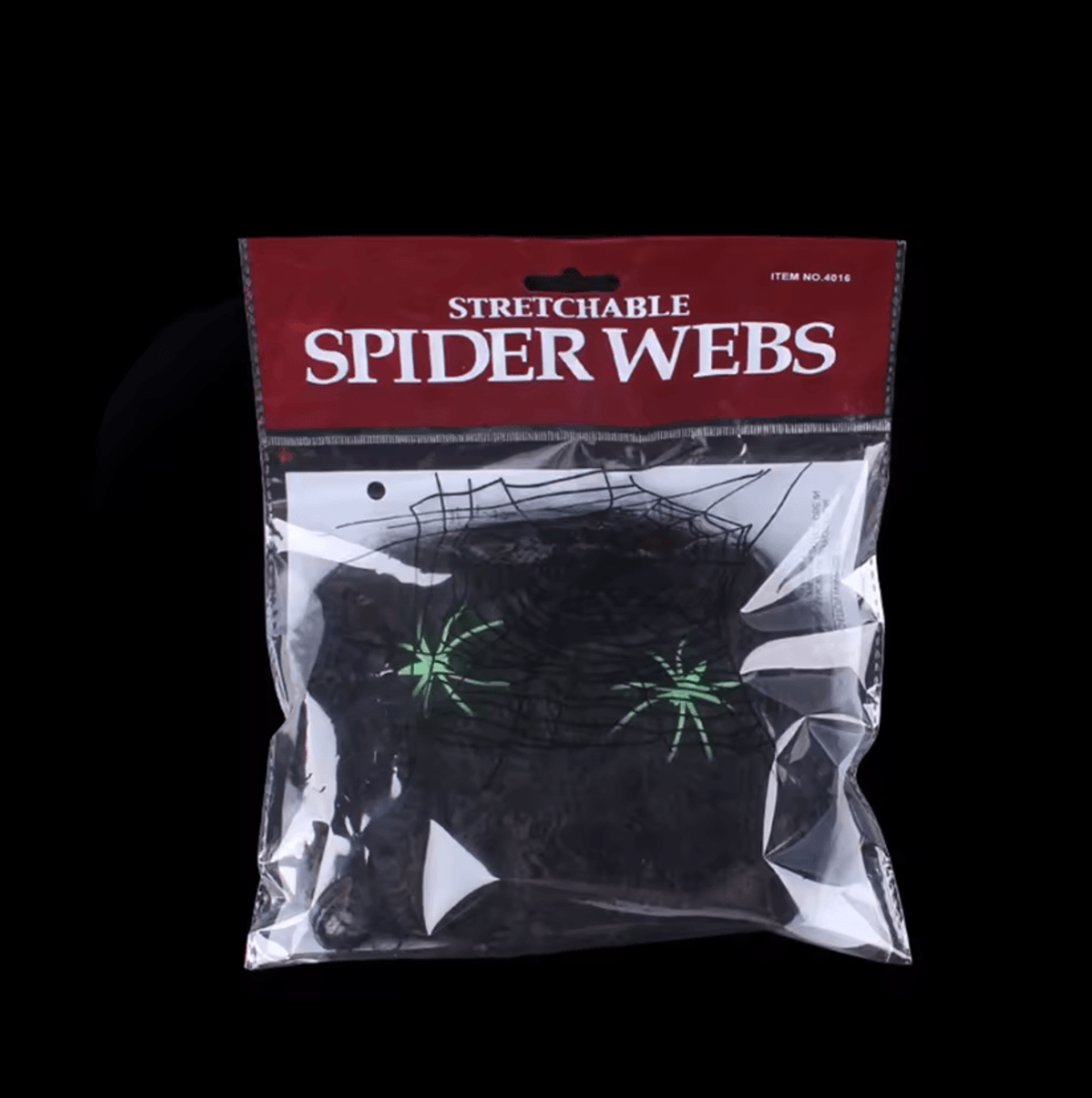 White Stretchy Spider Web  Halloween Spider Web Decoration For Haunted Houses  Party Scenes 2