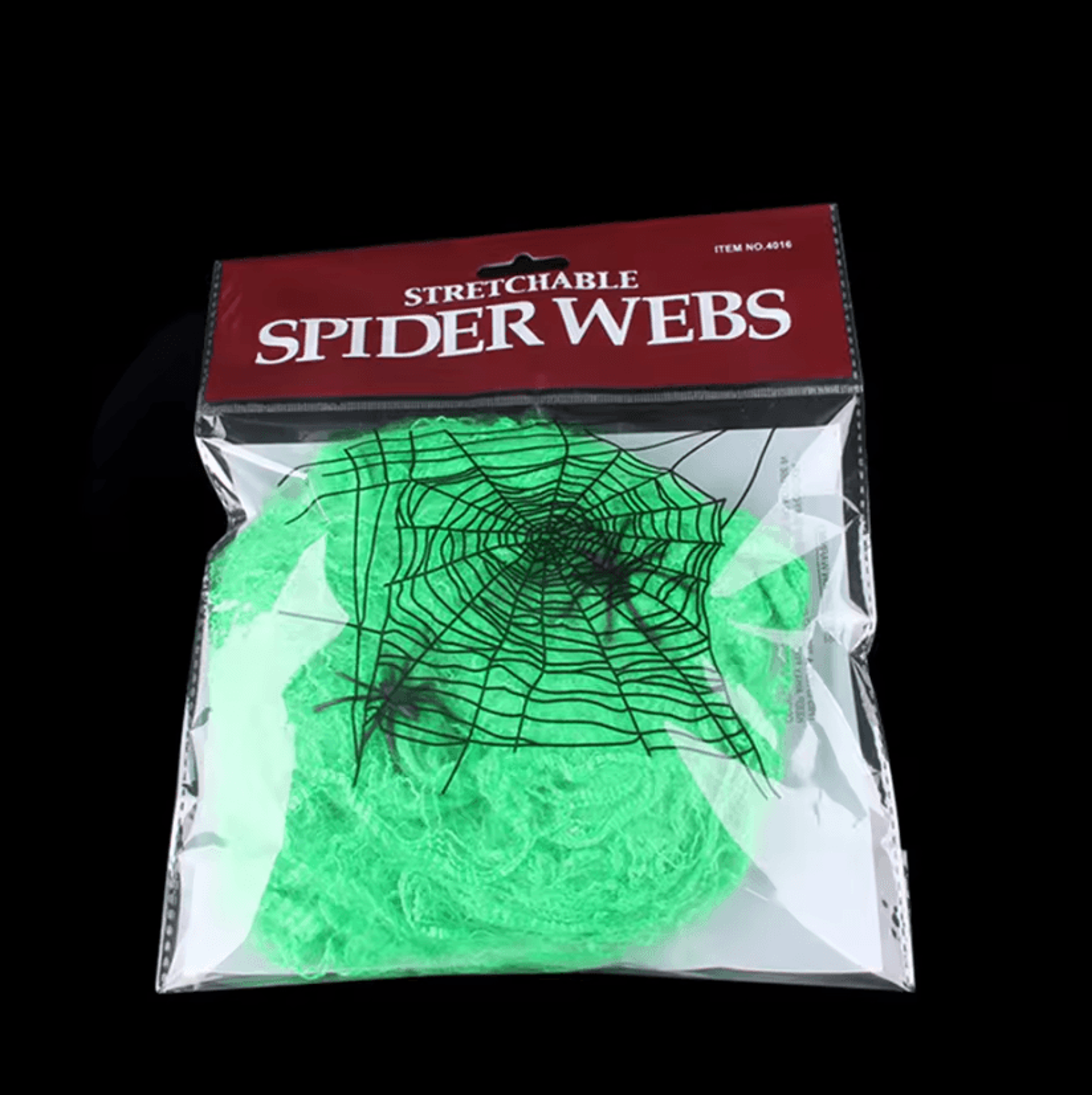 White Stretchy Spider Web  Halloween Spider Web Decoration For Haunted Houses  Party Scenes 5