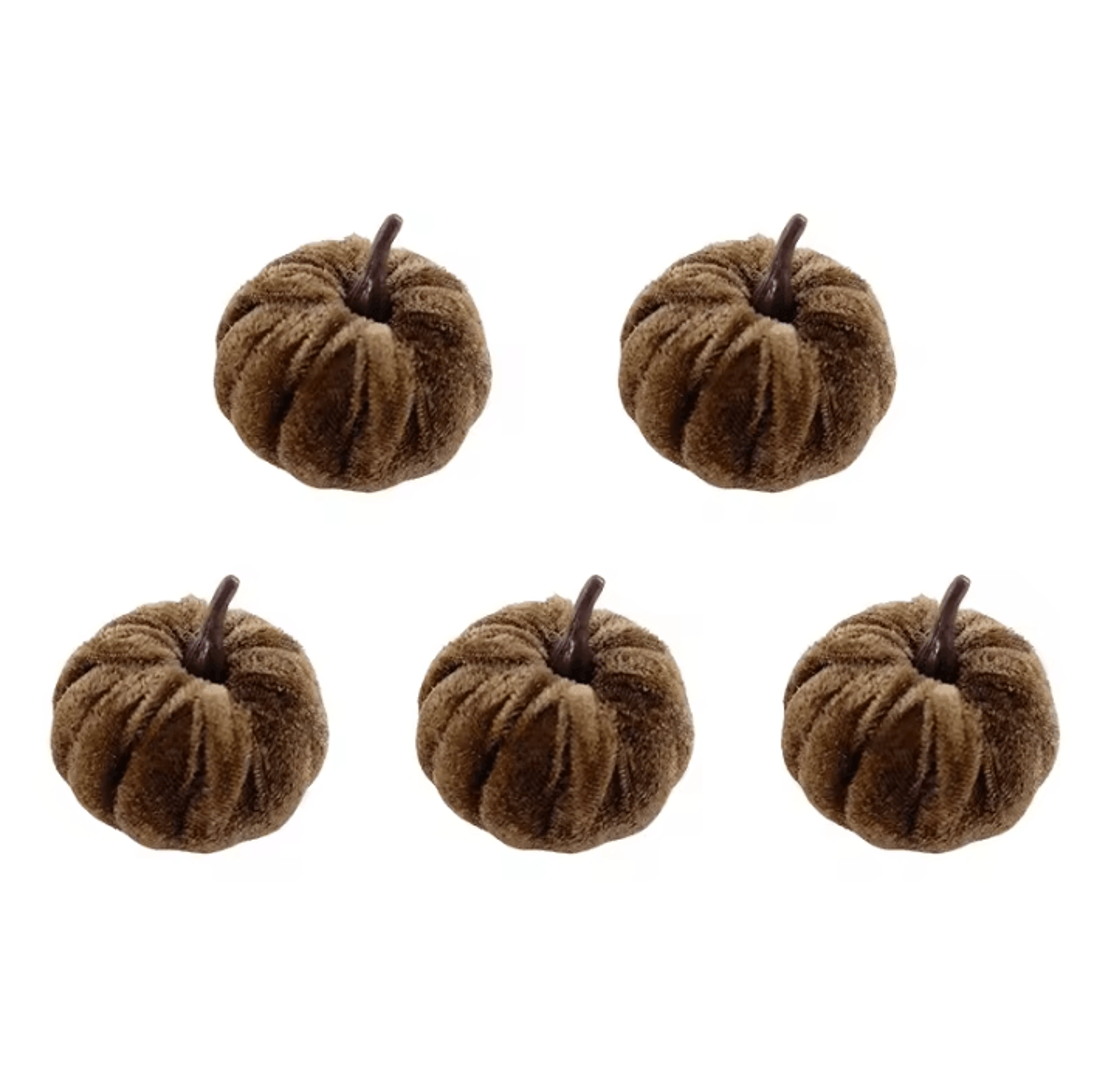 5PCS Artificial Pumpkin Set  Halloween Pumpkins Foam Tabletop Decorations For Home  Party Decor 2