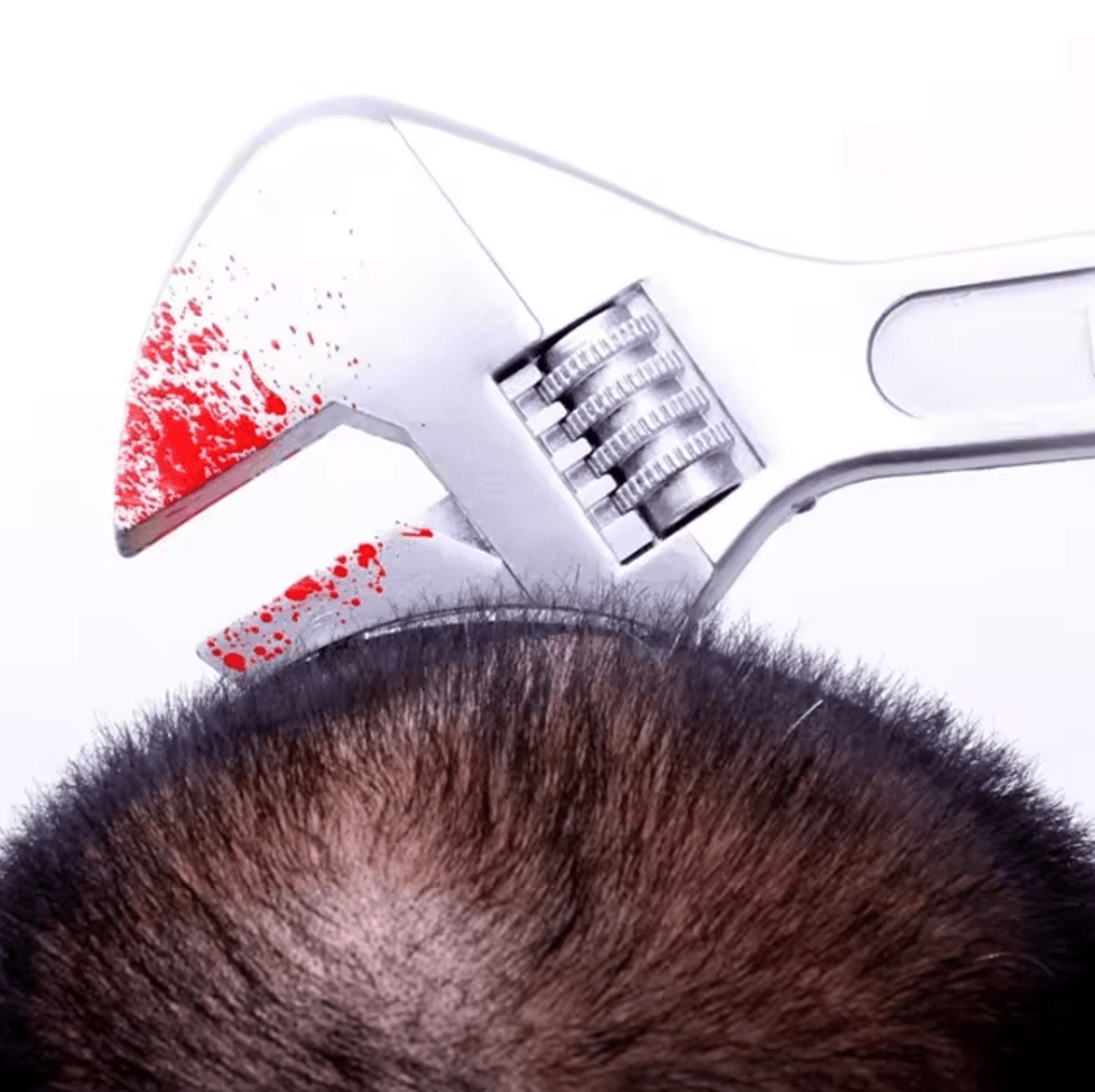 Fake Bloody Weapon Headband  Halloween Headband Horror Costume Accessory For Parties  Cosplay 0