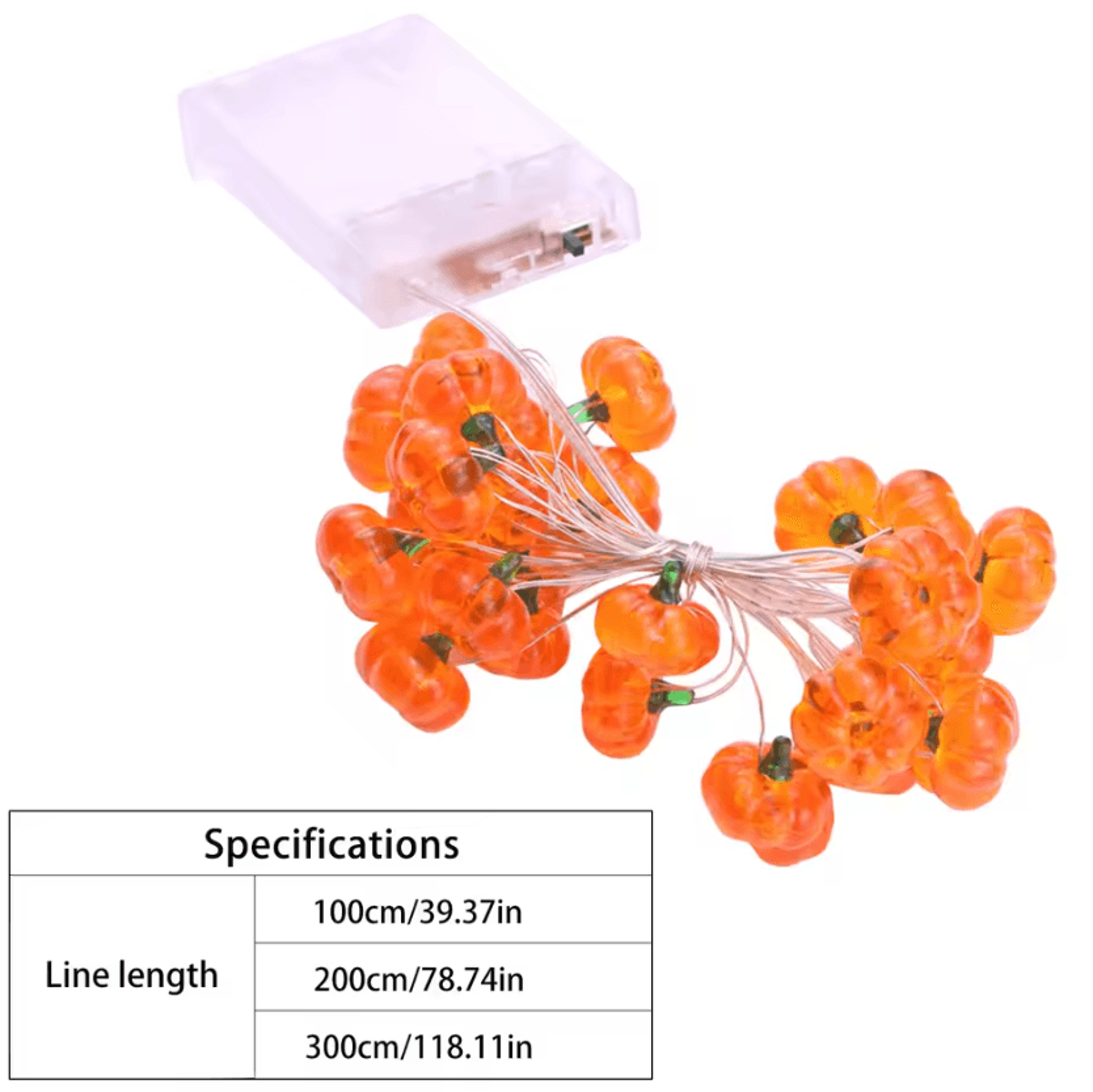 Pumpkin  Eyeball LED String Lights  Halloween LED String Lights USB Decorative Lights For Home  Par 2