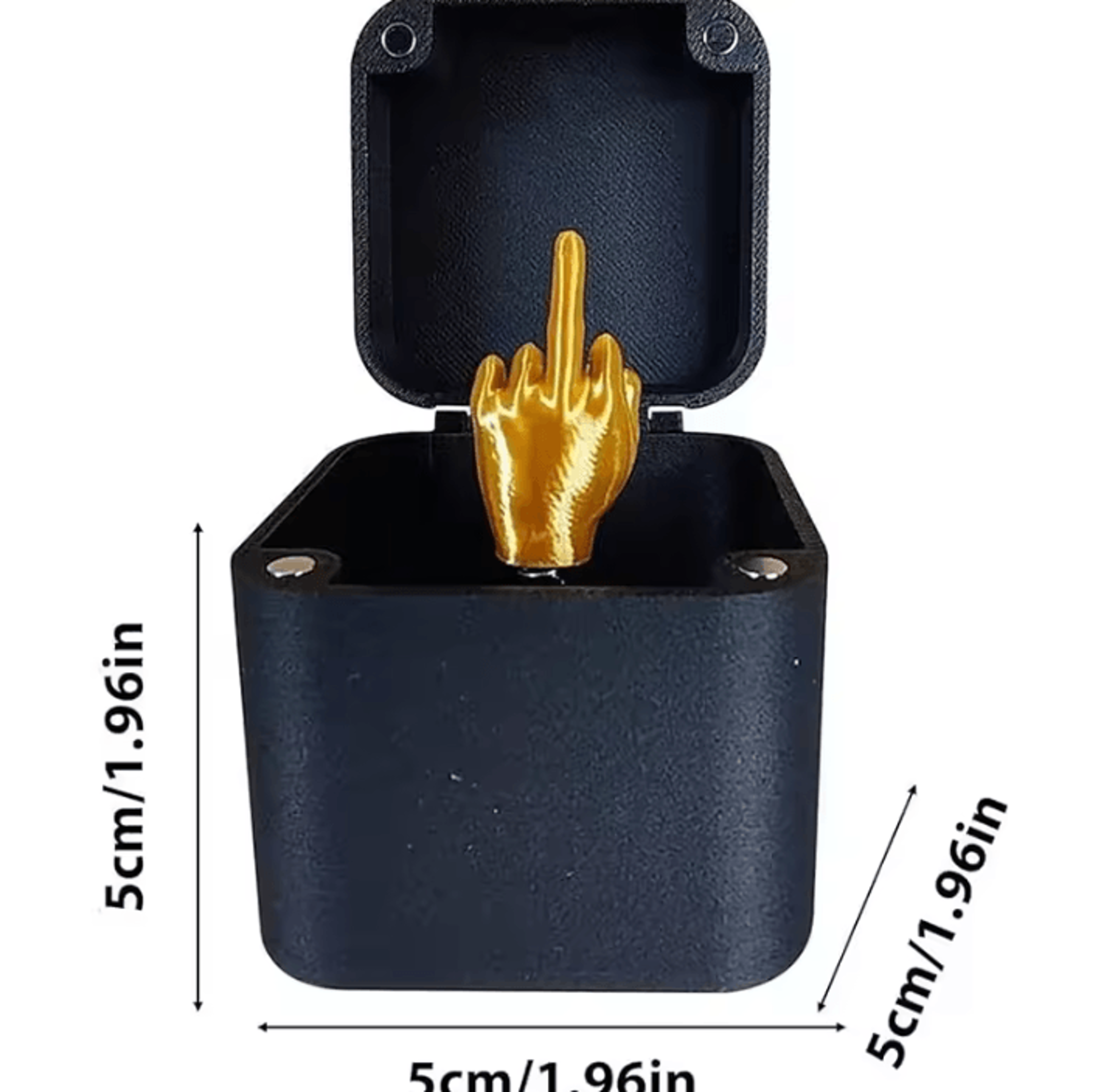 Middle Finger Surprise Box  Prank Gift Box Funny Desk Toy  Novelty Gag Gift 2