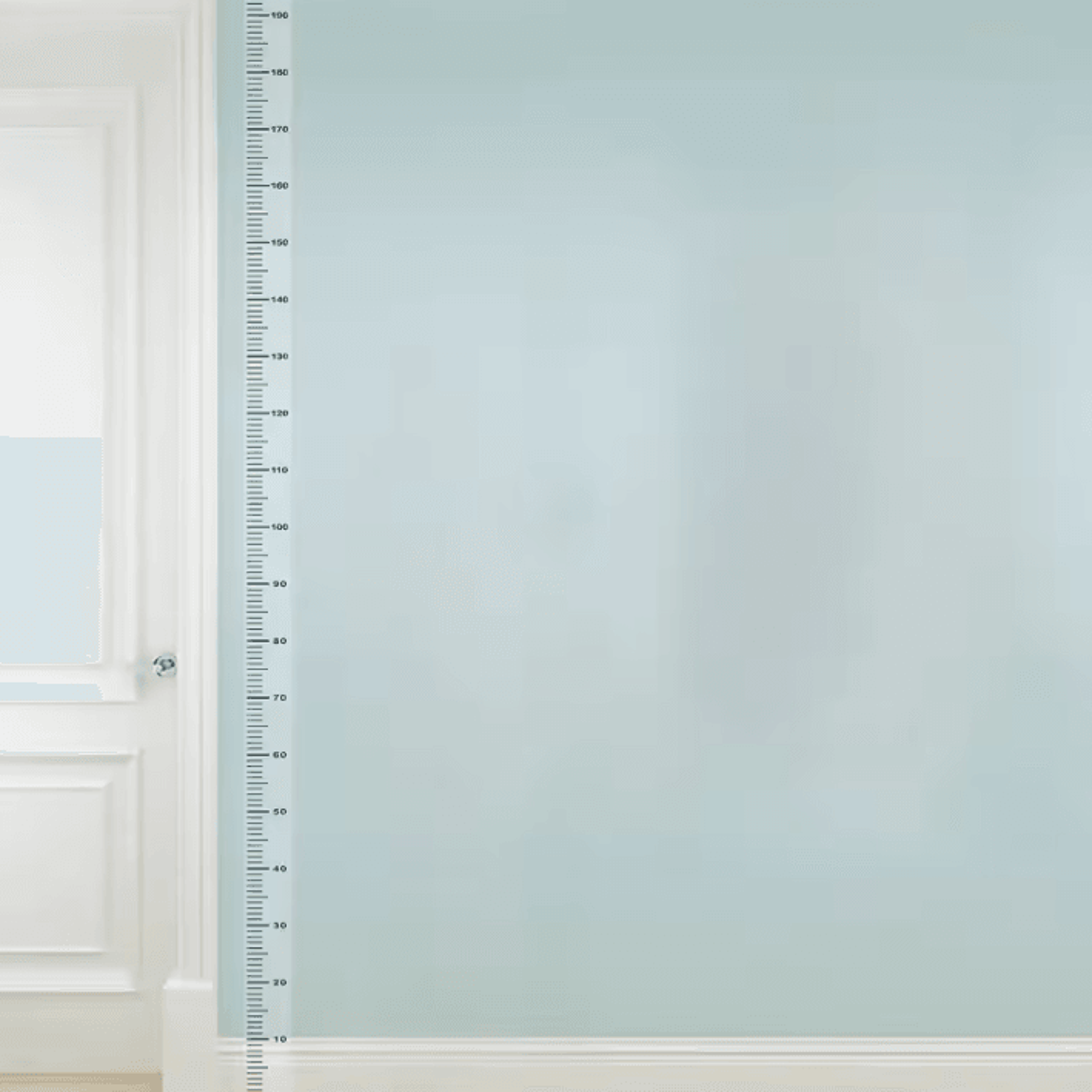 2M Kids Height Growth Chart Wall Sticker  Height Measurement Chart Writeable  Removable Room Decor 4