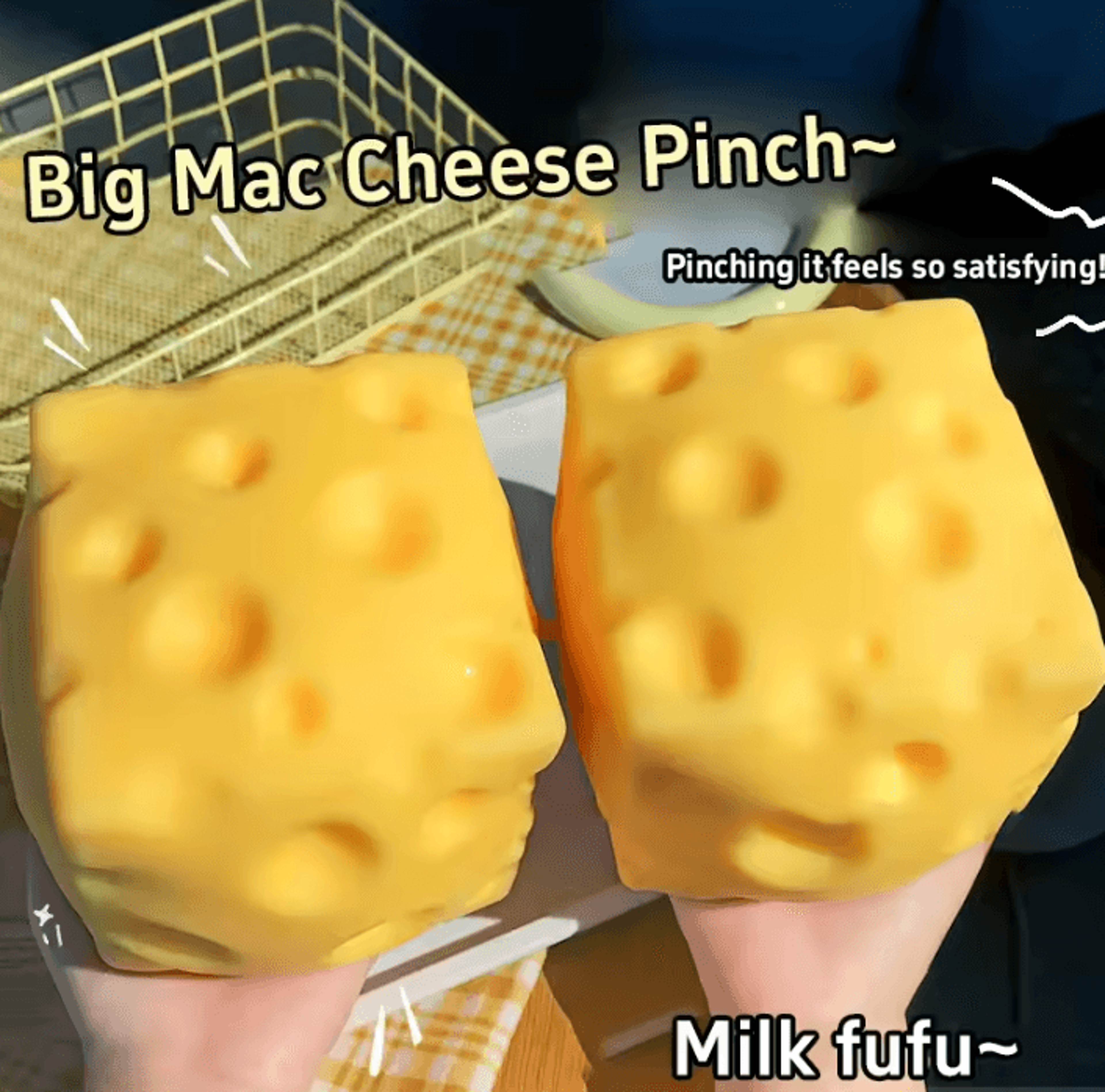 Extra Large Cheese Squishy Stress Ball  Cheese Squishy Toy Slow Rebound Fidget Toy For Stress Relie 0