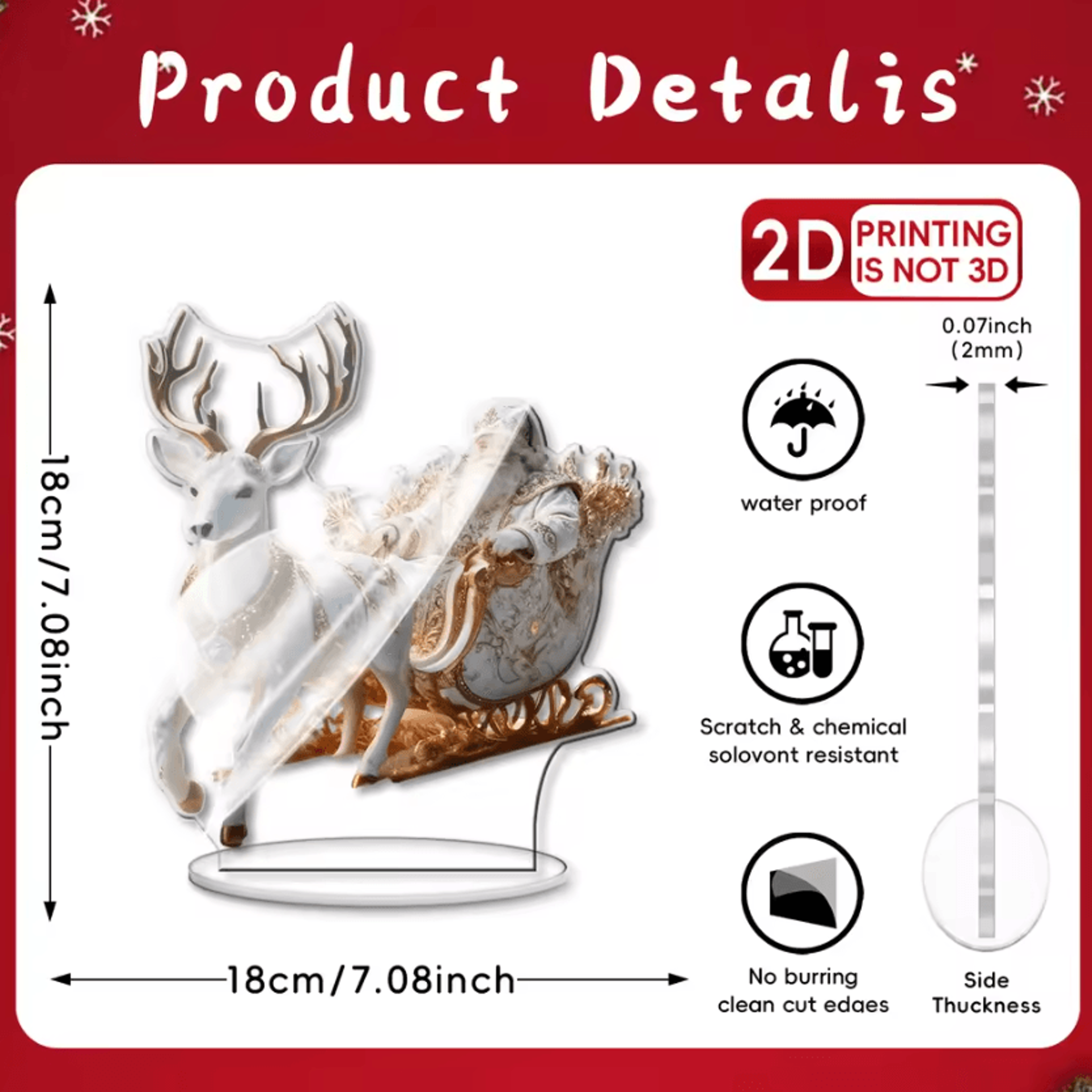 Boho Christmas Wooden Desktop Decor  Christmas Table Decoration Bohemian Christmas Ornament For Hom 8