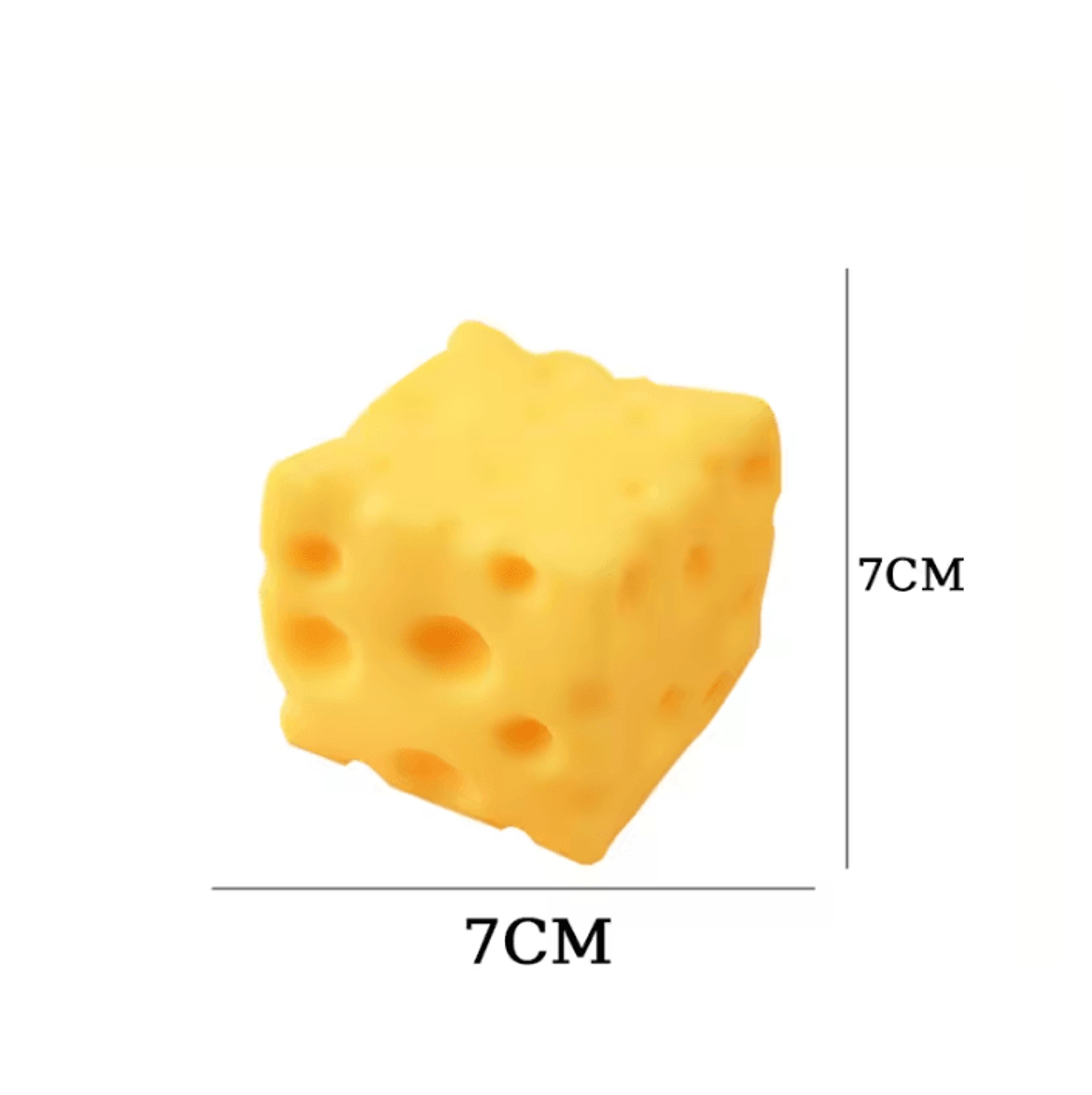 Giant Cheese Squishy Fidget Toy  Cheese Squishy Toy Slow Rising Squishy For Stress Relief  Sensory  4