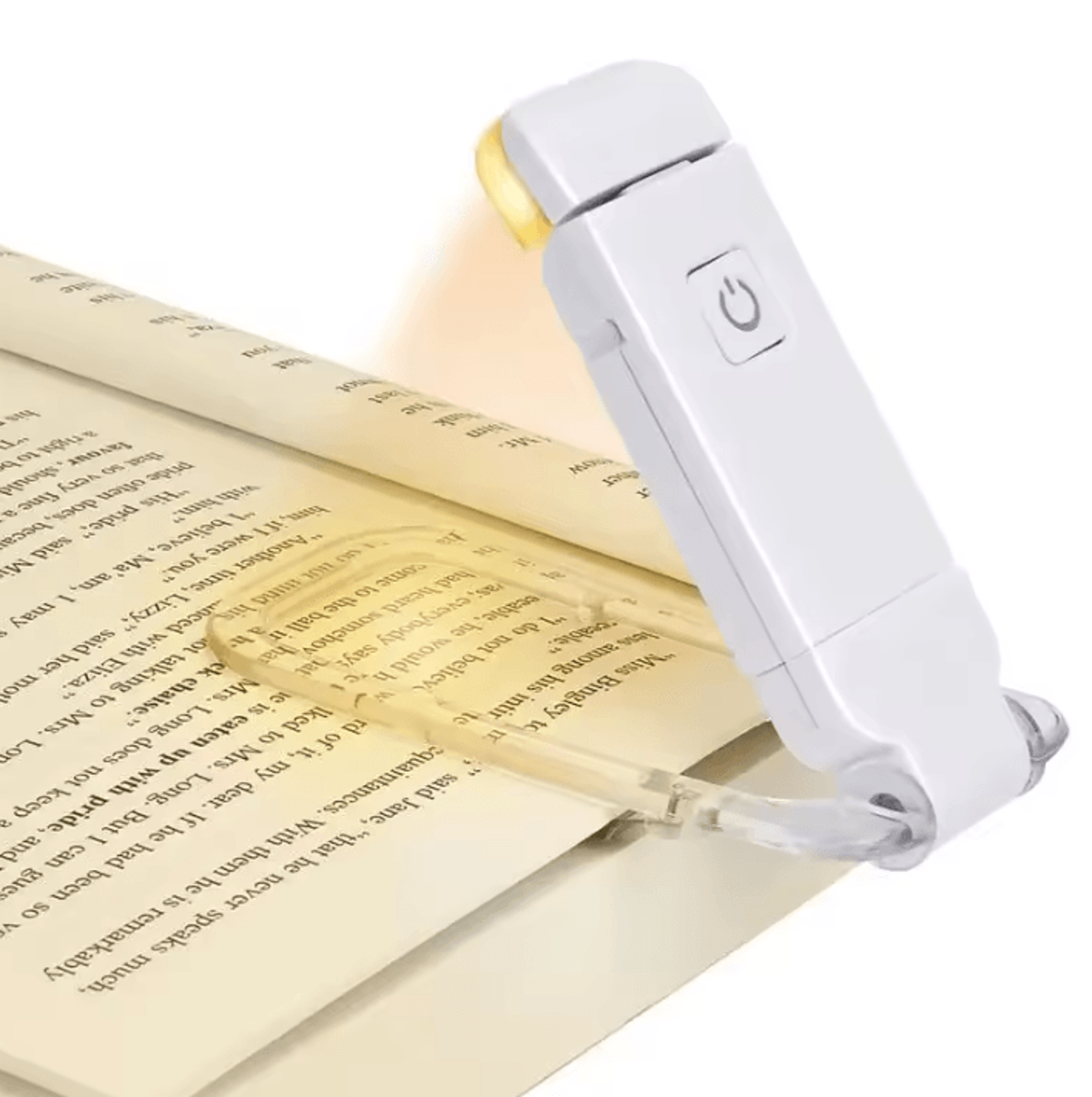 USB Rechargeable LED Book Lights  Adjustable ClipOn Reading Lamp 5