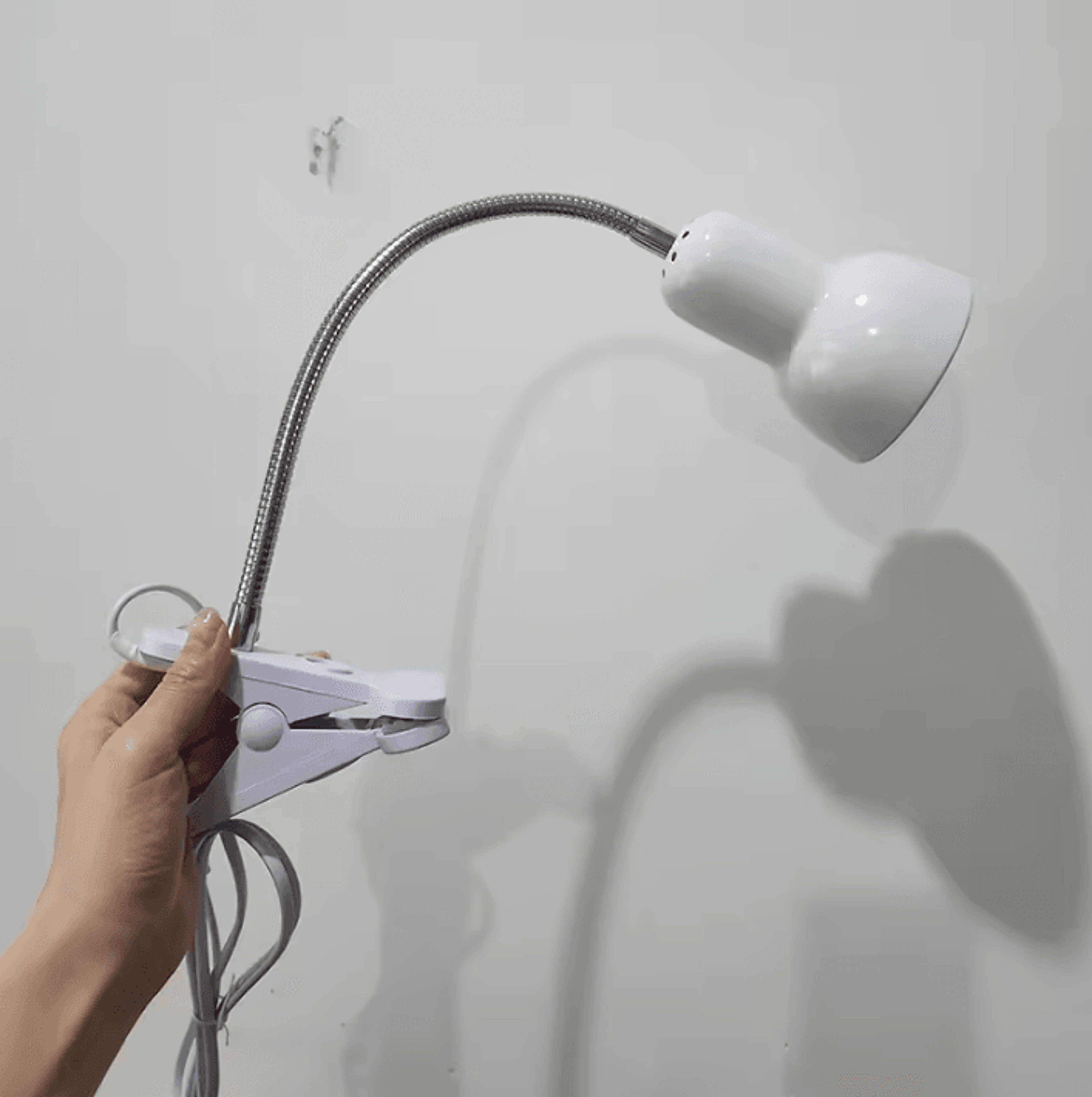 E27 ClipOn Desk Lamp  Adjustable Gooseneck Reading Light 3