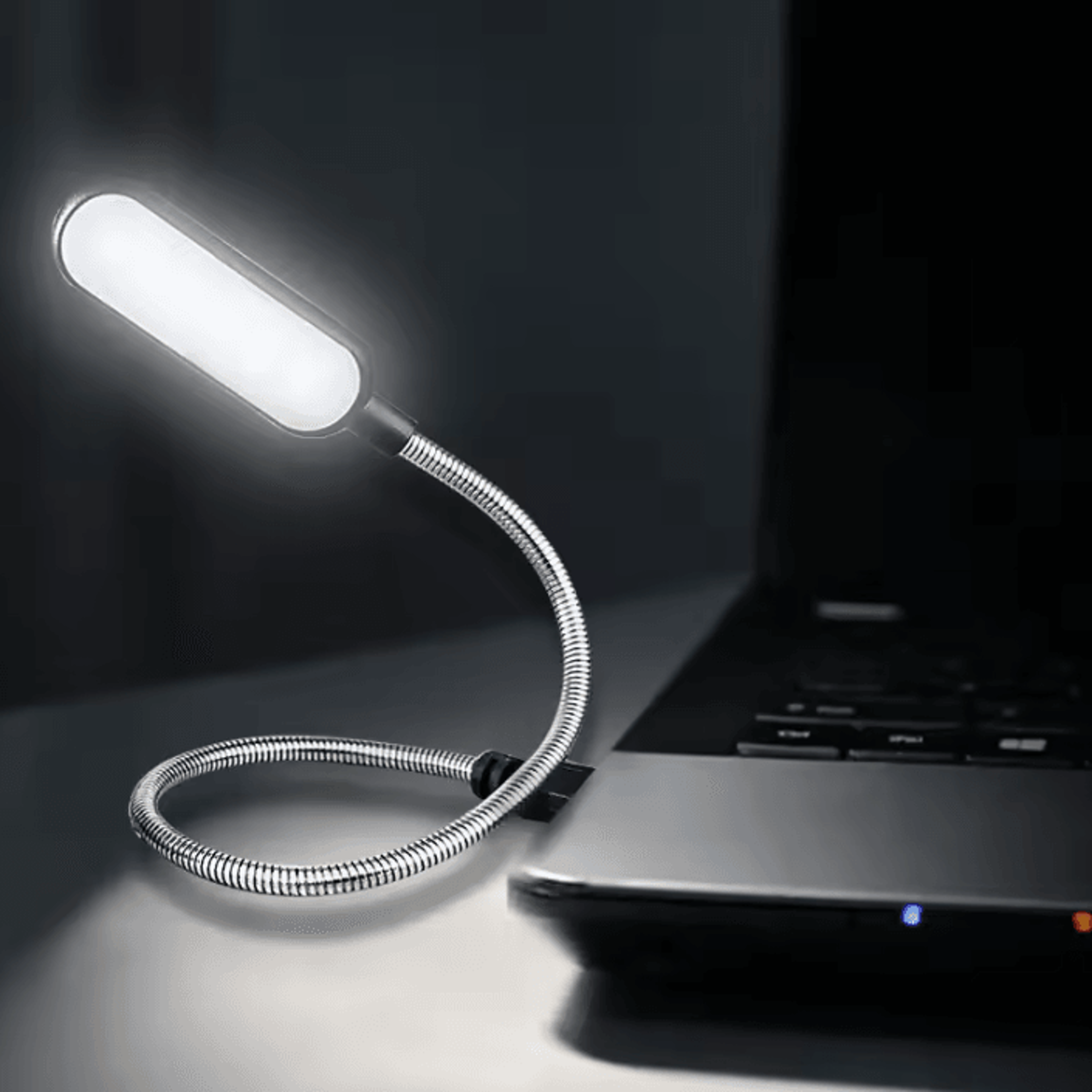Mini Flexible USB LED Reading Light  Portable Laptop And Power Bank Lamp 0