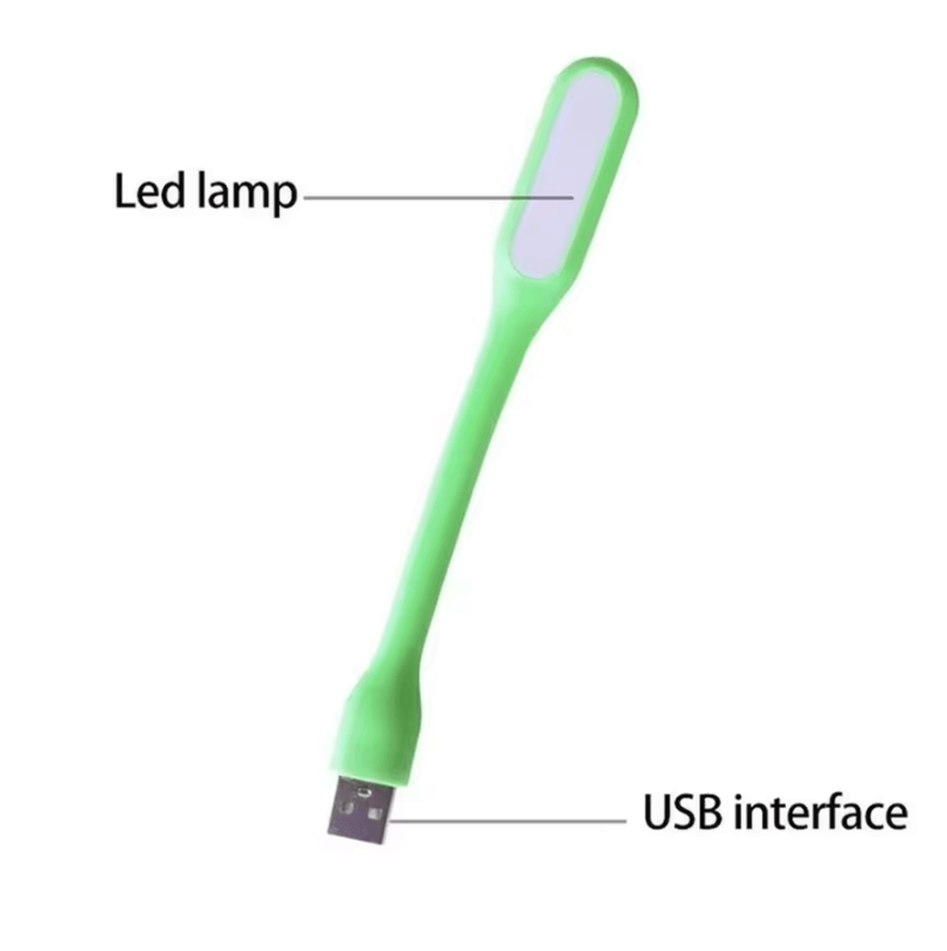 MunLii Mini USB LED Reading Light  Foldable 5V Portable Lamp 1