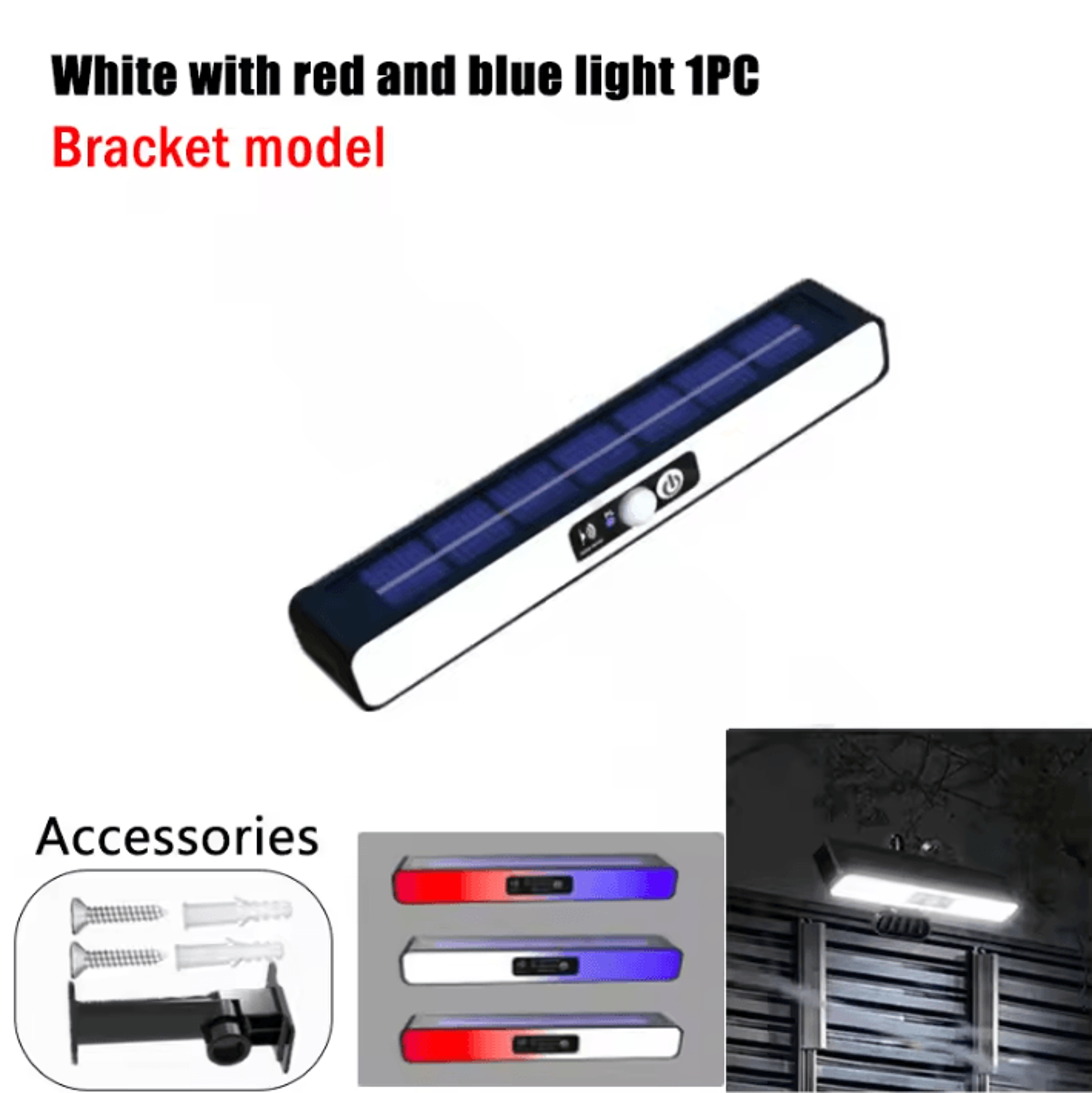 XIWANGFIRE 36 LED Solar Motion Sensor Light  Waterproof Clip On Security Lamp 3