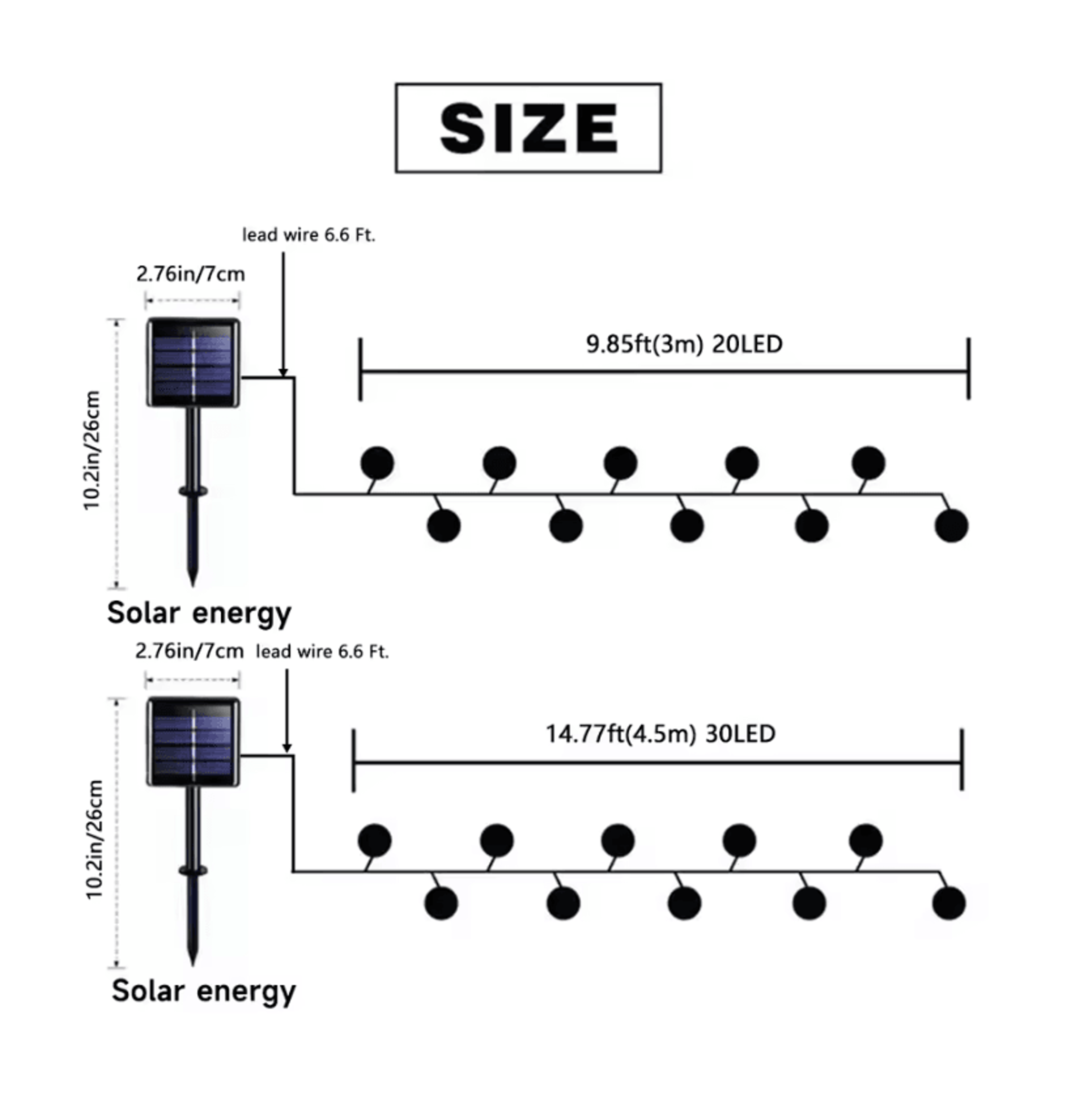 Moroccan Ball Solar String Lights  2030 LED Outdoor Fairy Lights 2