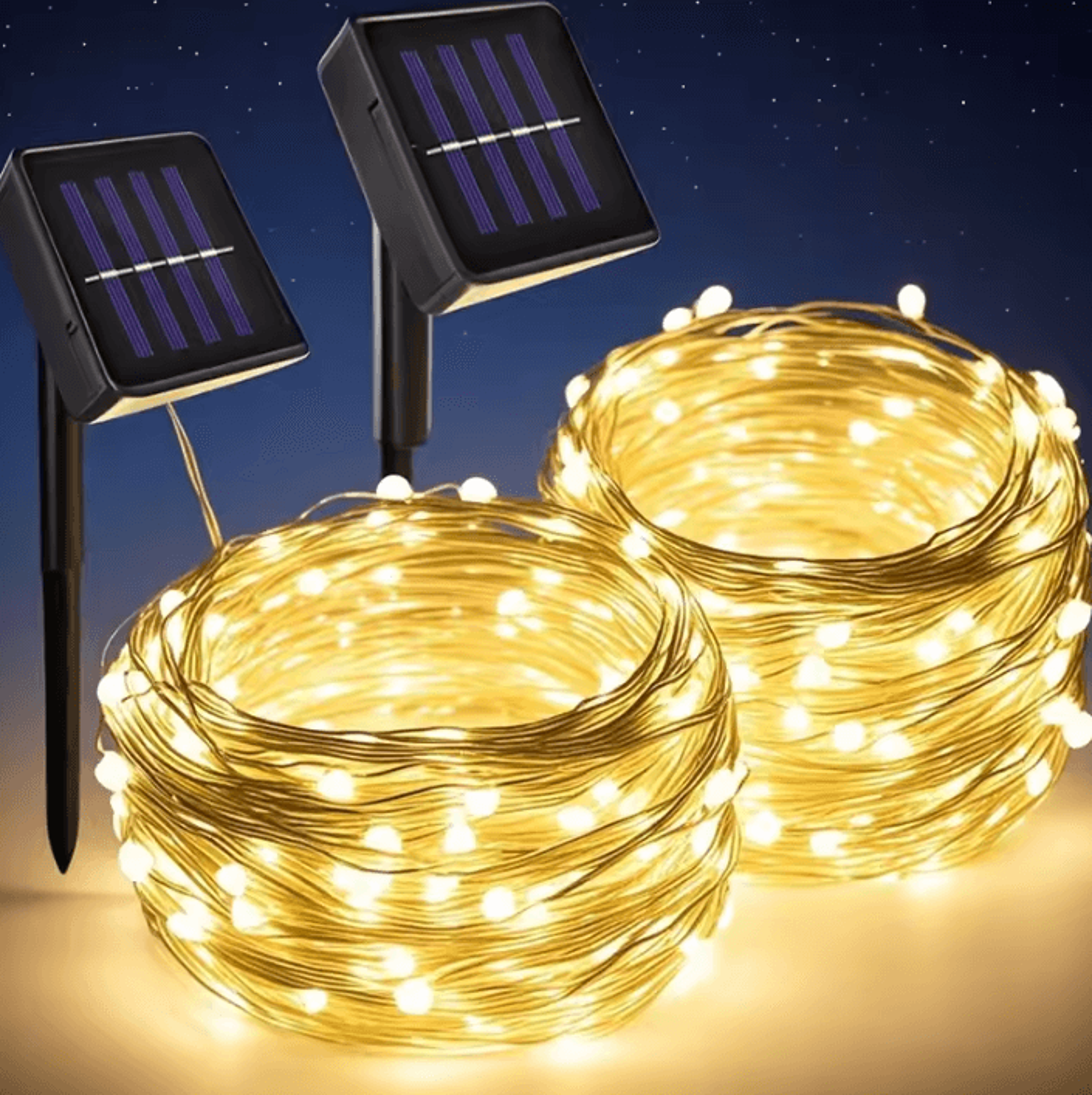 7M32M Solar Fairy String Lights  Waterproof Outdoor Garden Garland 5
