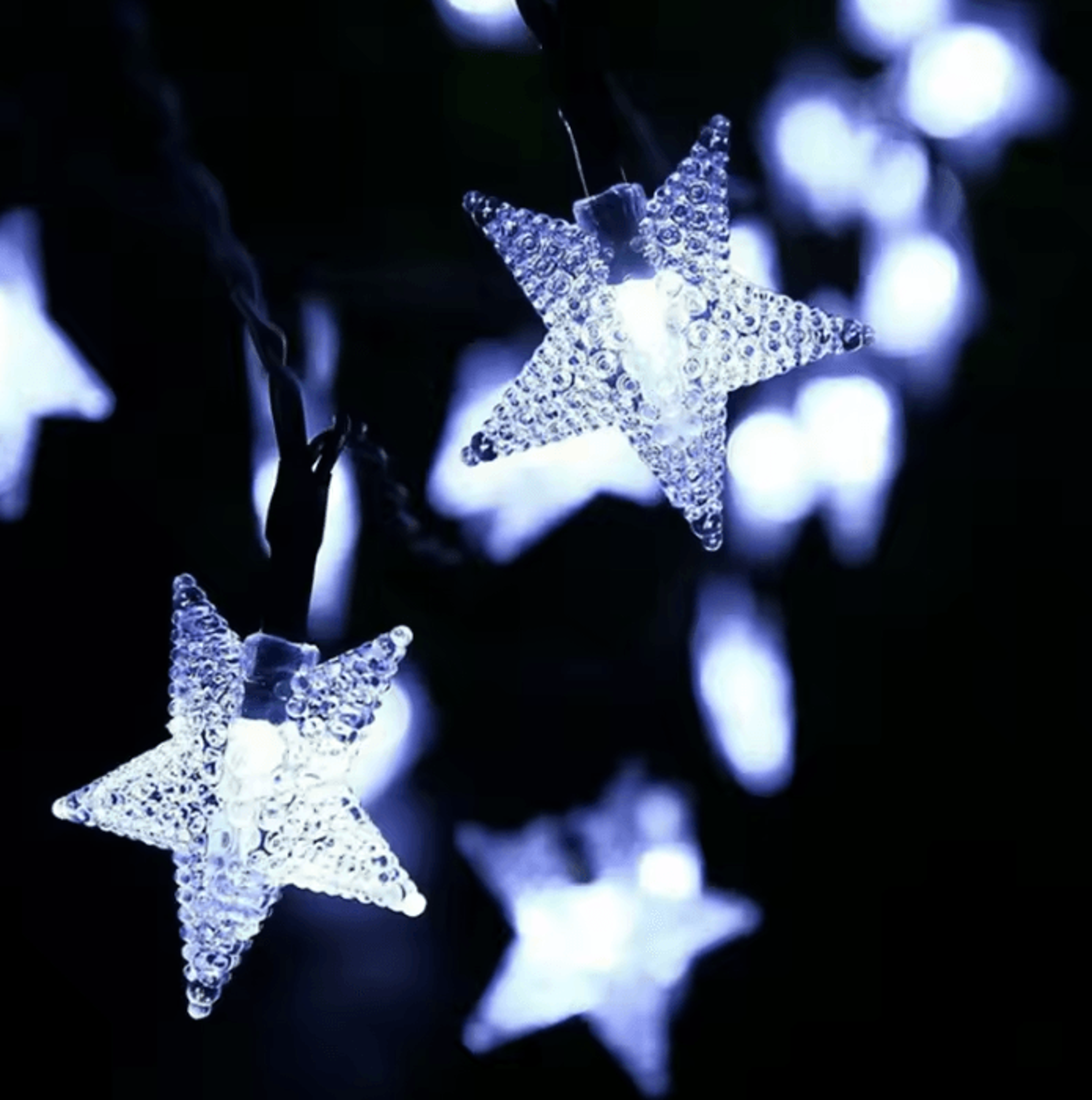 Solar Star String Lights  Waterproof 8 Mode Outdoor Fairy Lights 1