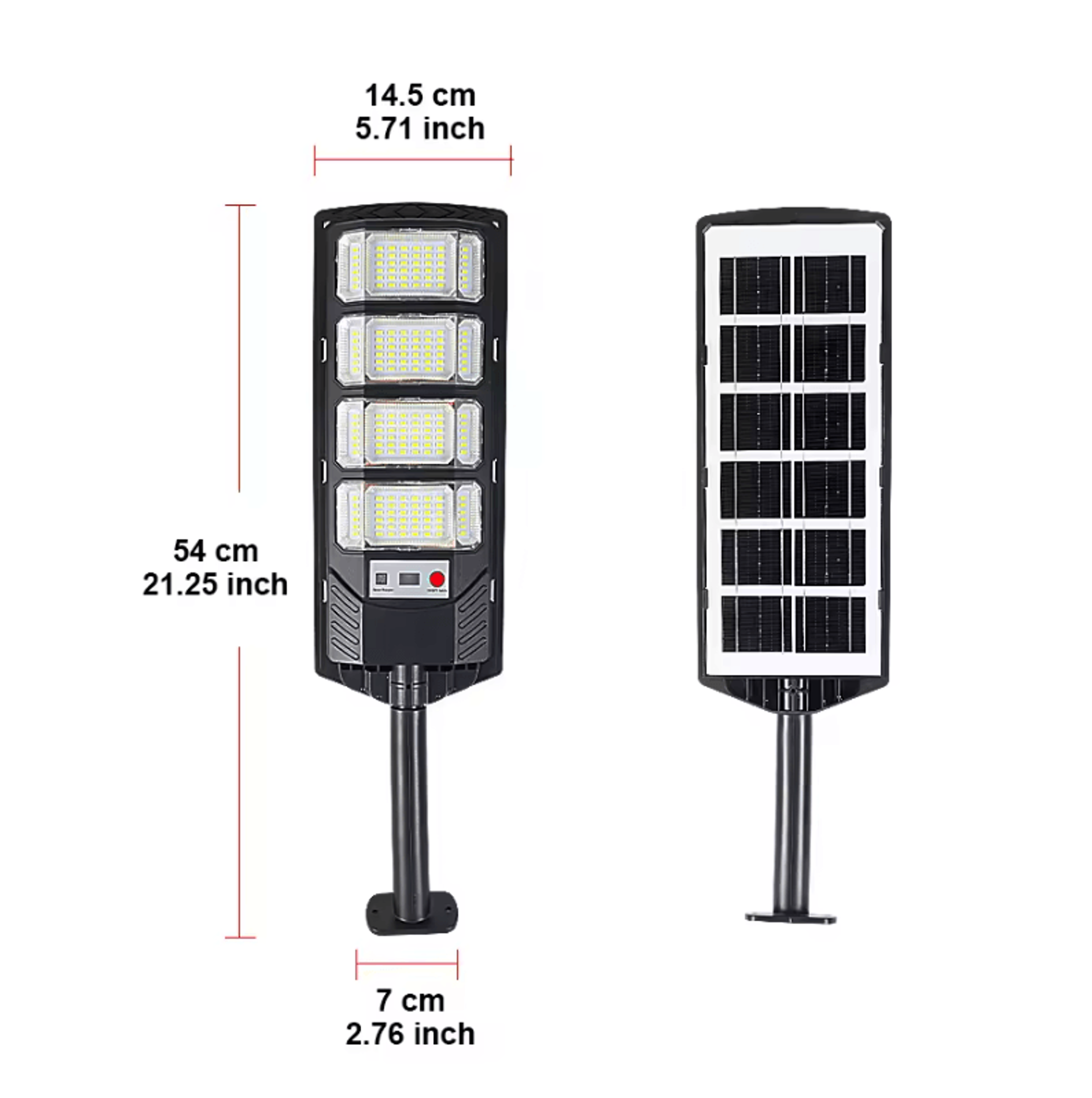 720LED Solar Motion Sensor Street Light  3 Mode Outdoor Security Lamp 7