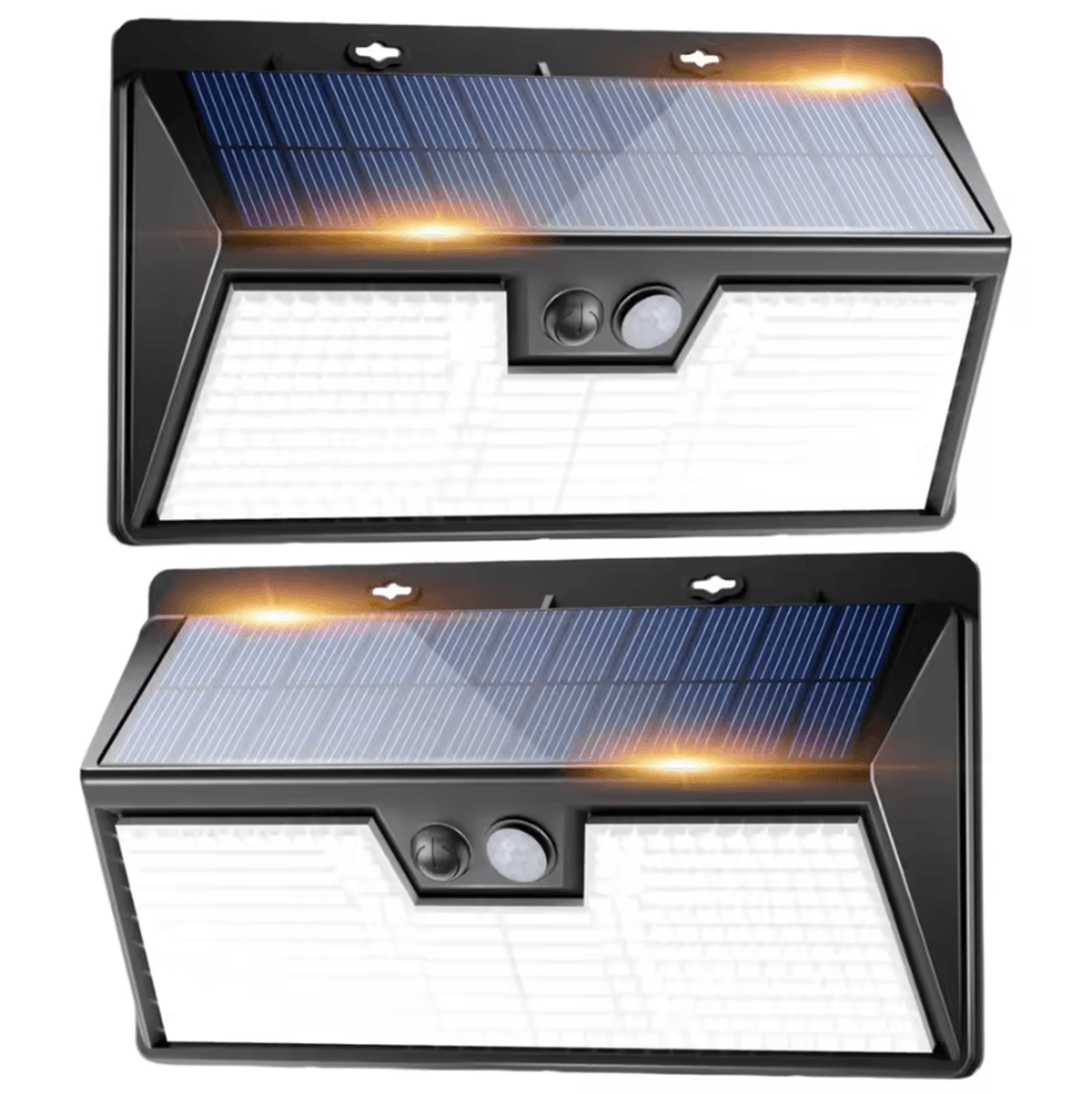 318LED Solar Motion Sensor Lights  IP65 Waterproof Outdoor Security Lights 3