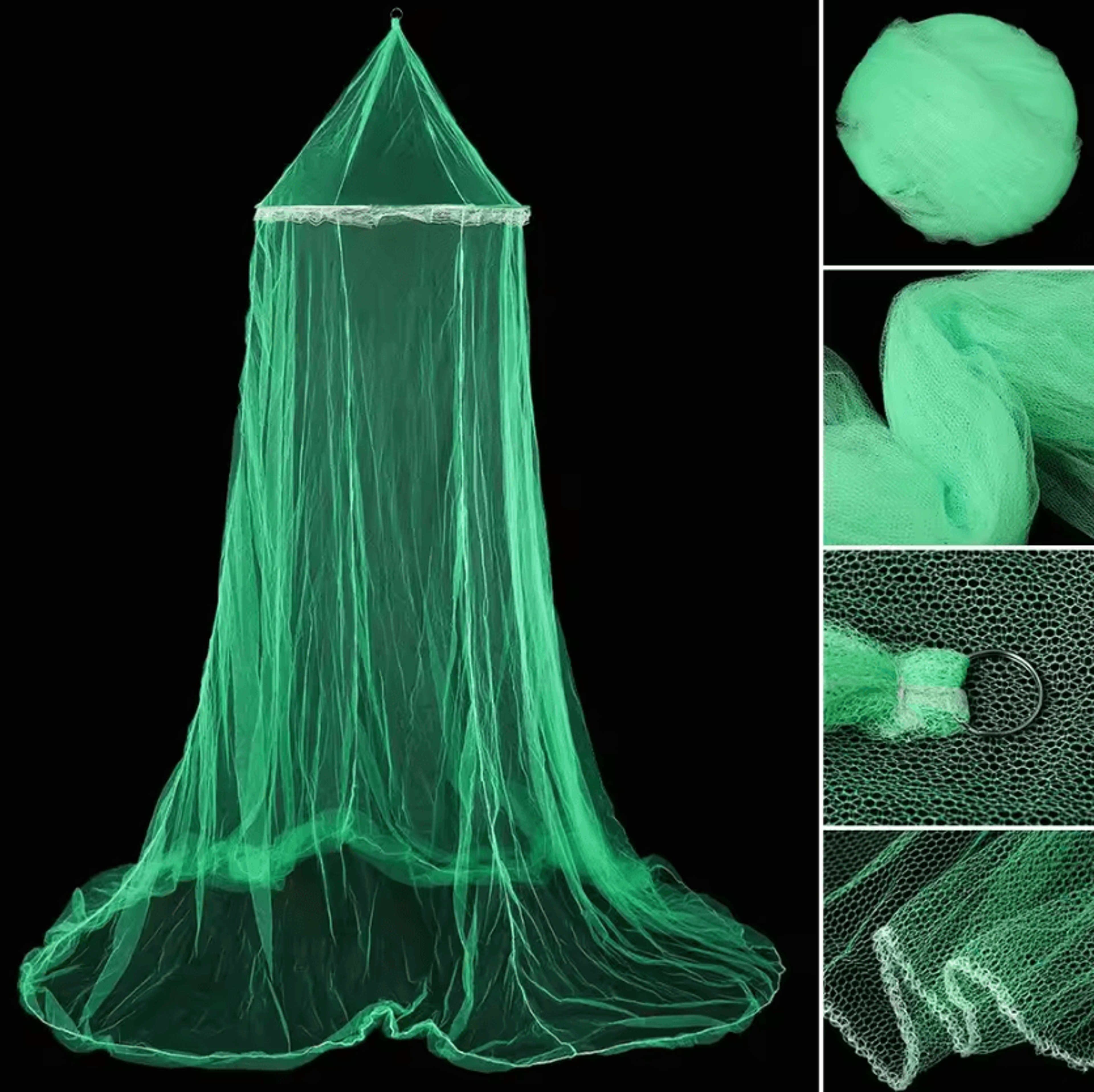 Princess Mosquito Net Bed Canopy Breathable Dome Insect Protection 0