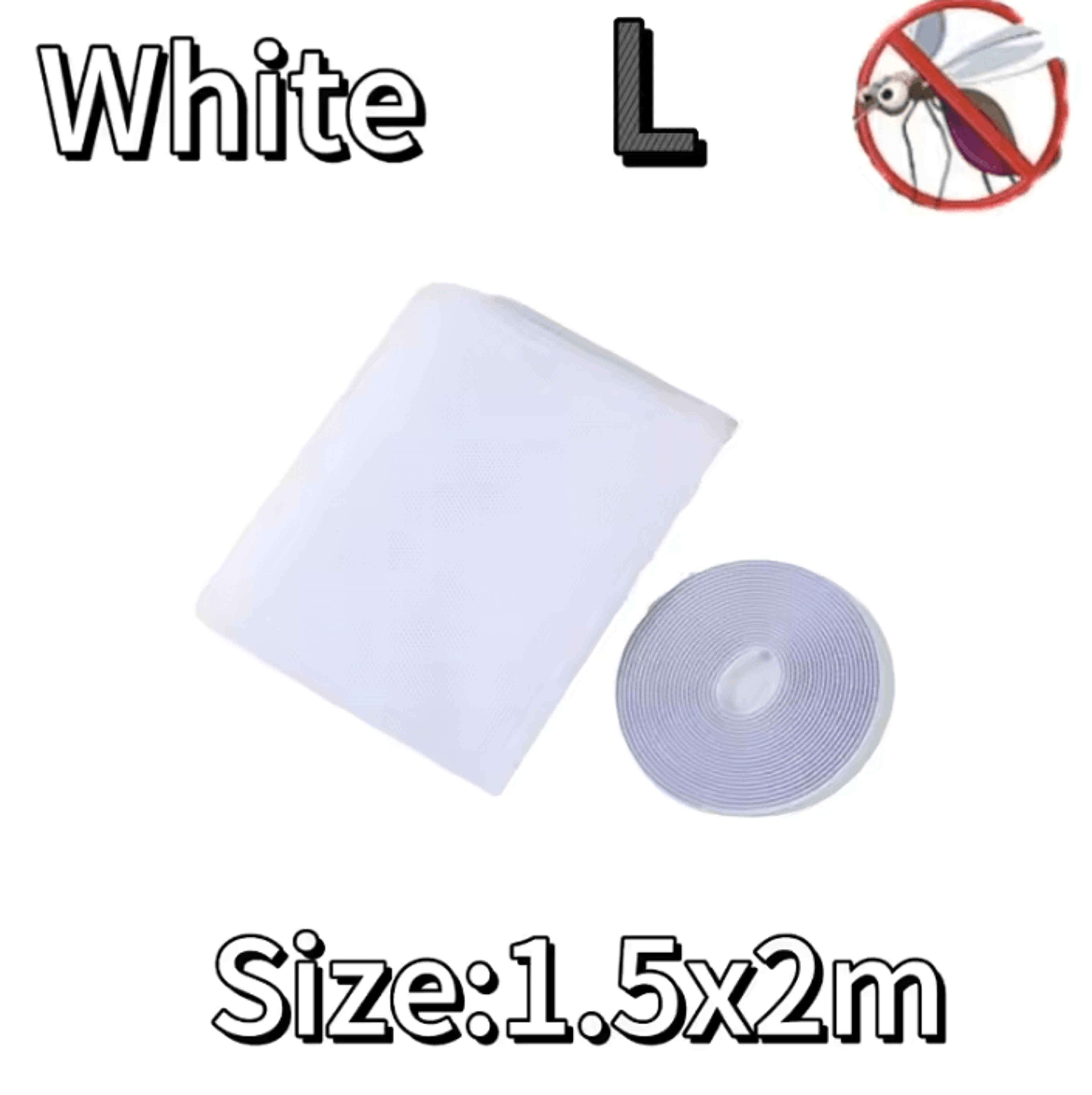 SelfAdhesive Mosquito Net Window Screen DIY Insect Mesh 4