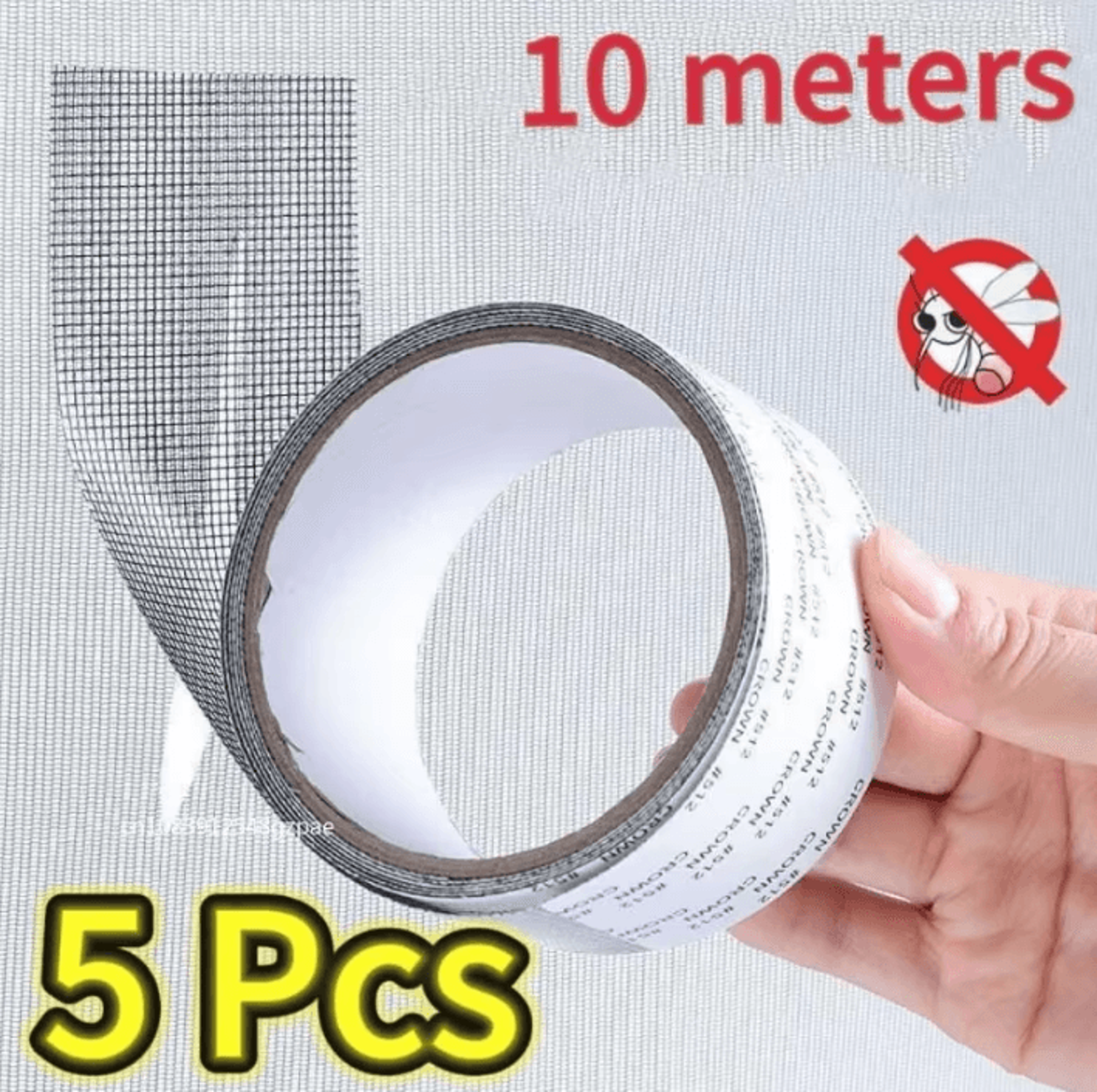 Waterproof Window Screen Repair Tape SelfAdhesive Mesh Patch 0