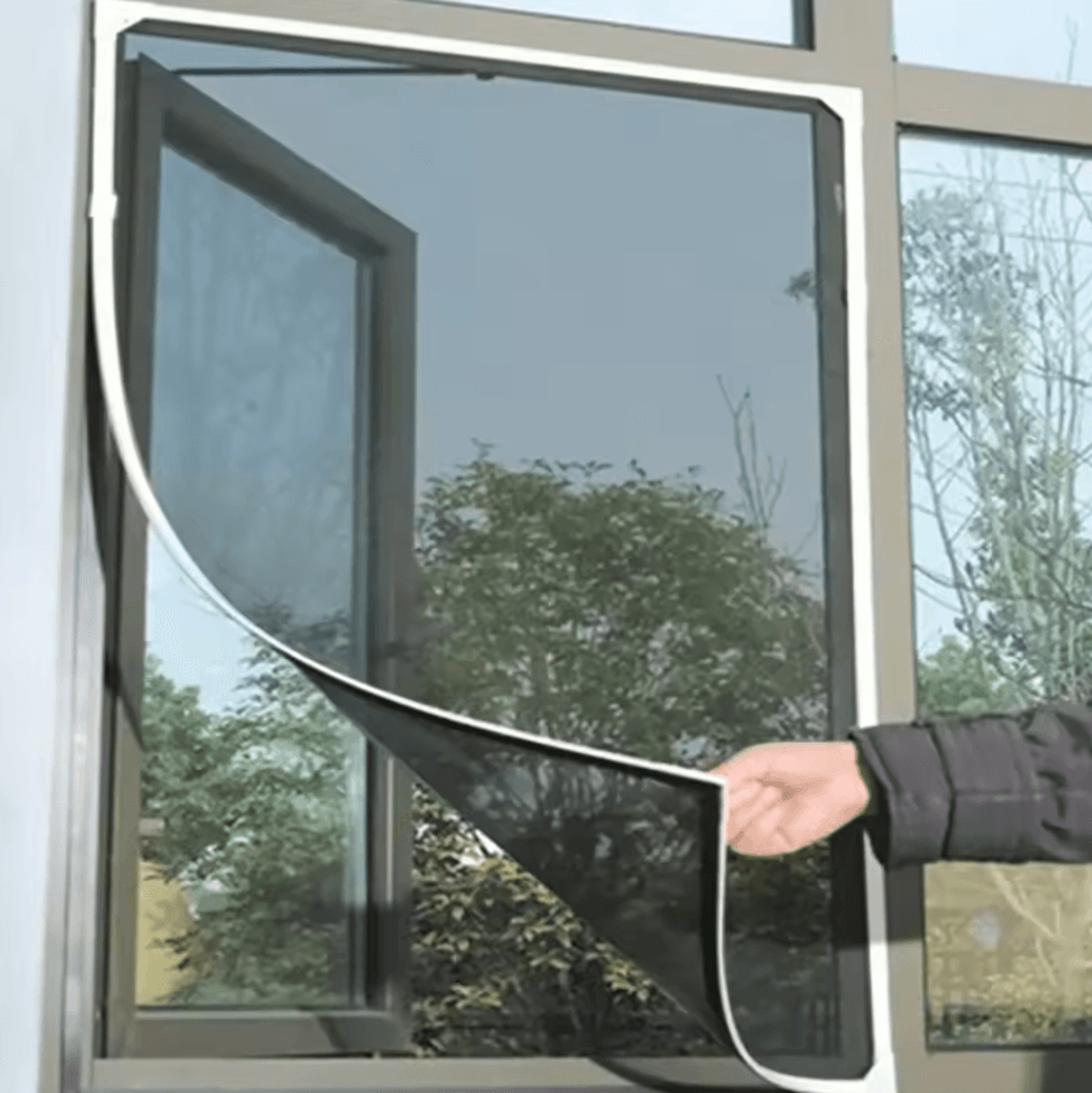 DIY Mosquito Window Screen SelfAdhesive Insect Fly Mesh 0