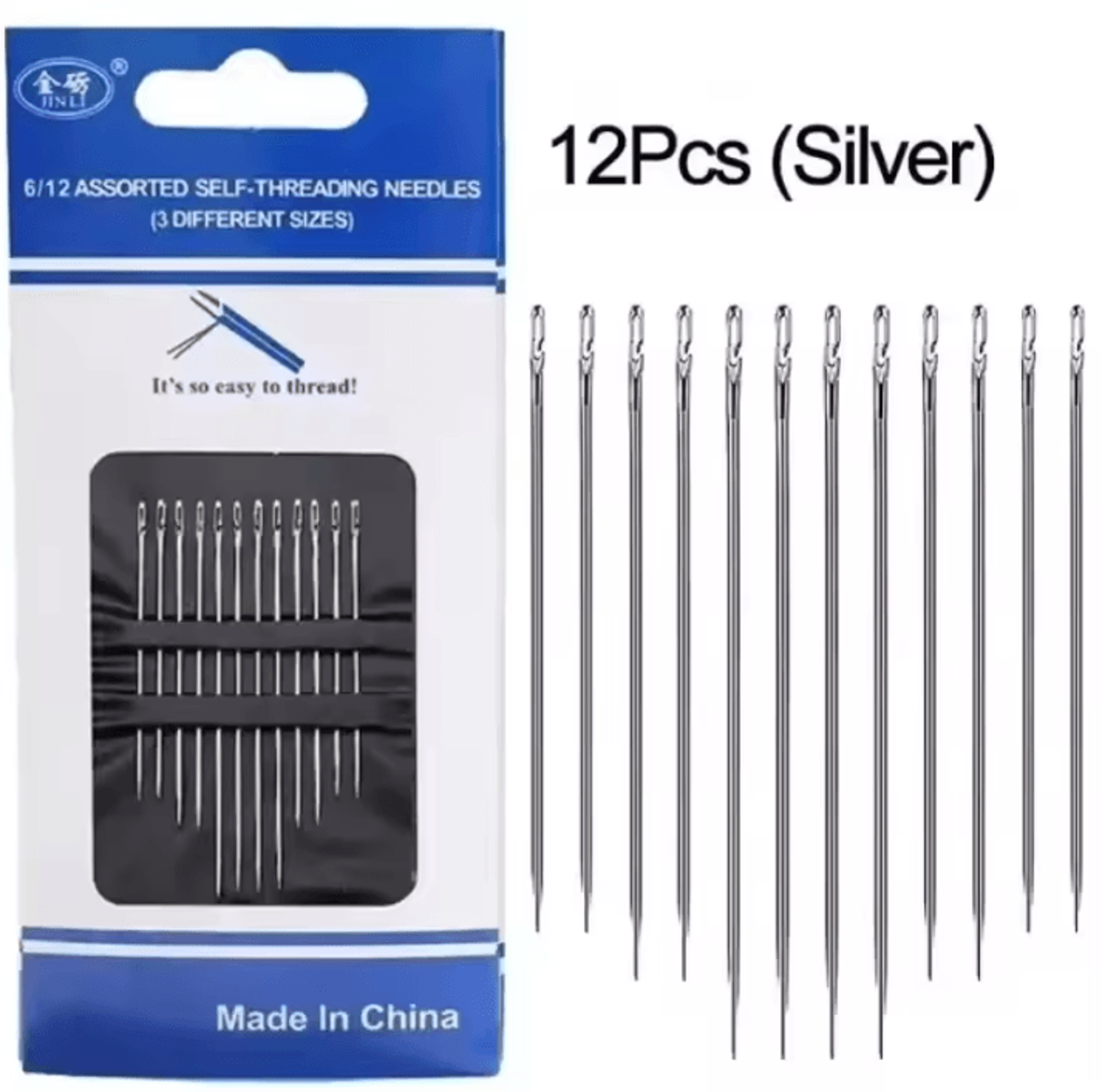Steel Seam Ripper And Thread Cutter With Comfortable Handle 6