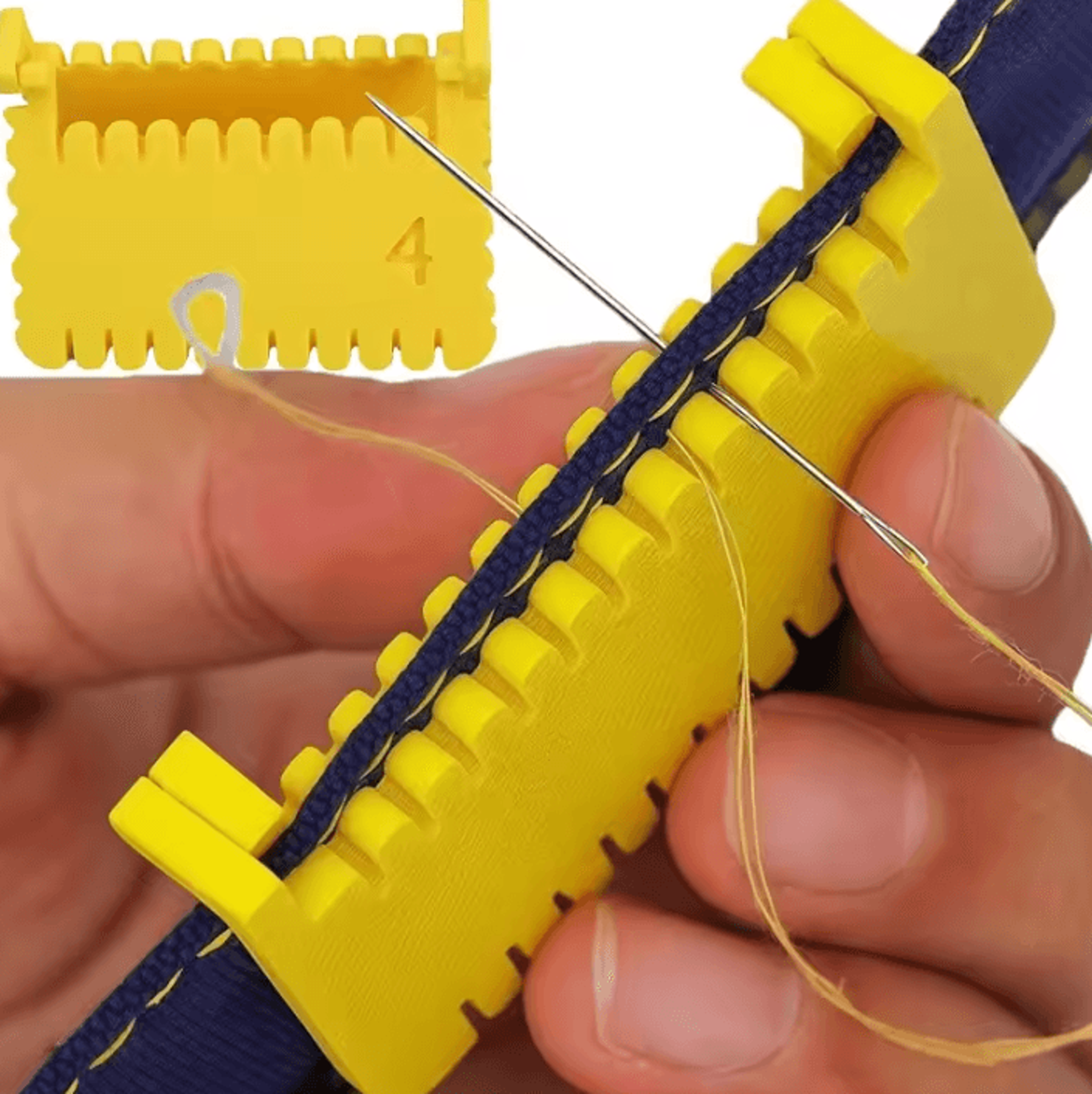 Adjustable Sewing Edge Guide Clip  Stitch Spacer For Hemming And Garment Repair 0