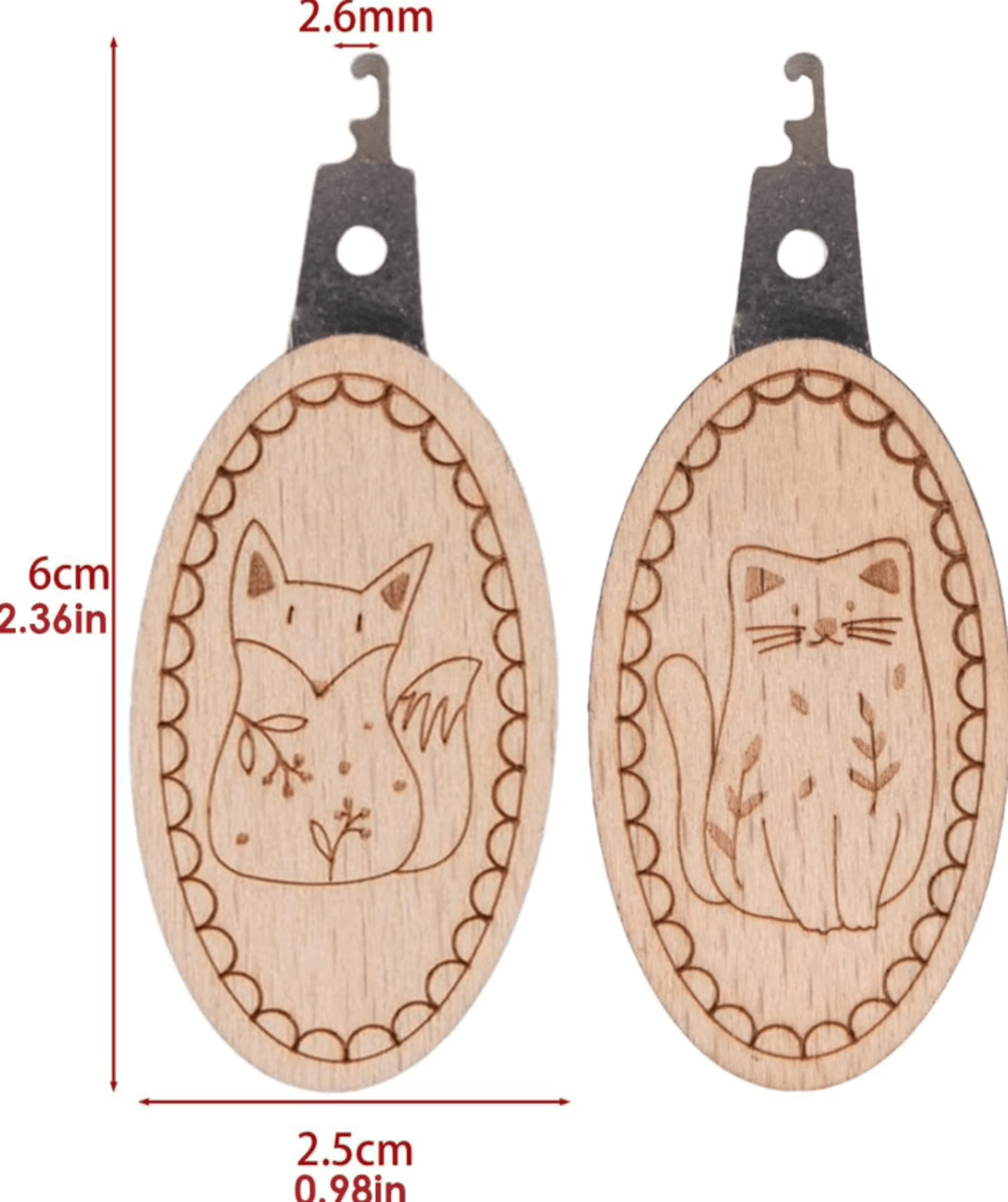 2Piece Animal Needle Threader Set  Easy Threading Aid For Sewing And Embroidery 1
