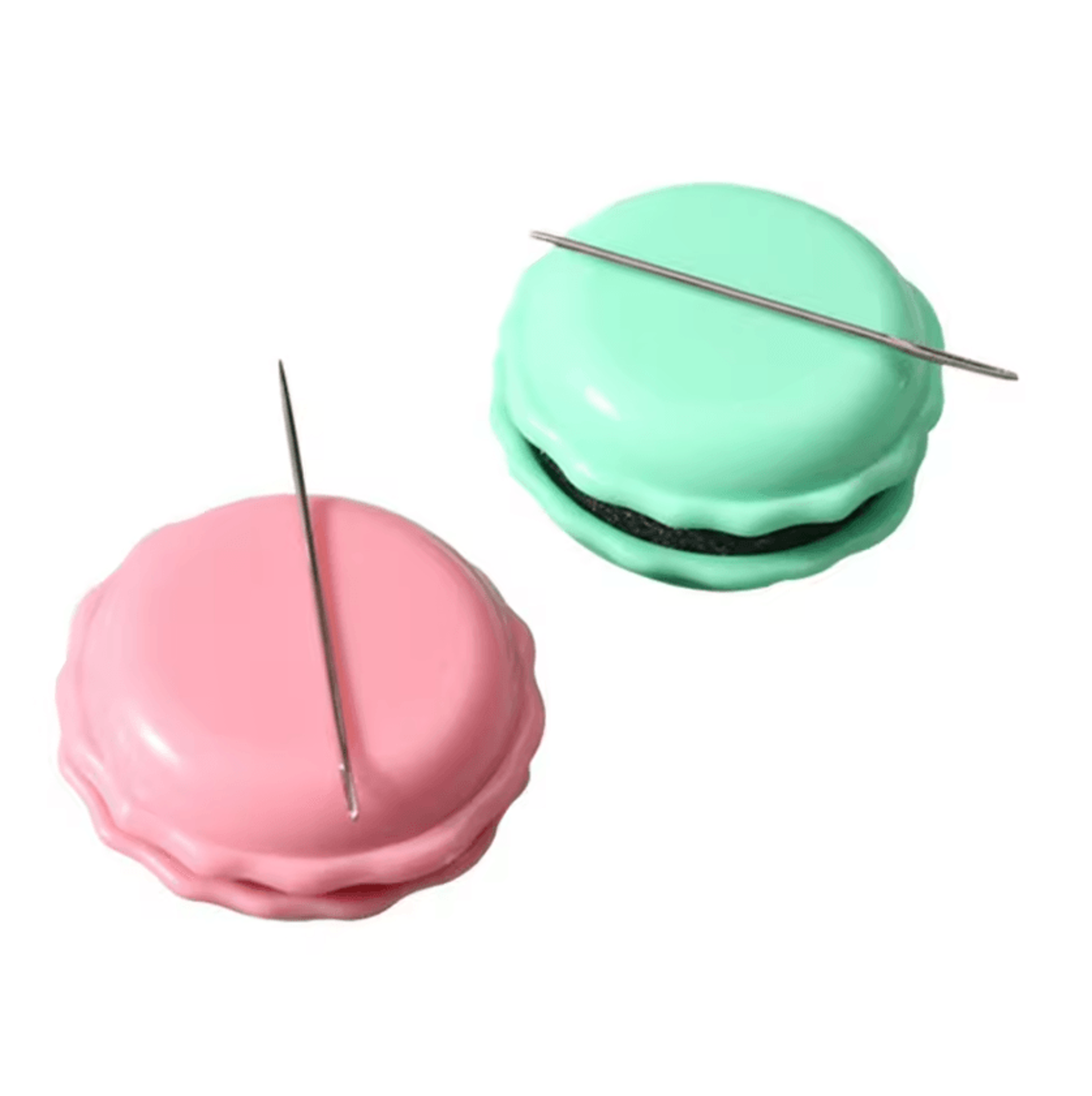 Macaron Magnetic Needle Holder And Sharpener  Sewing Needle Storage Tool 0