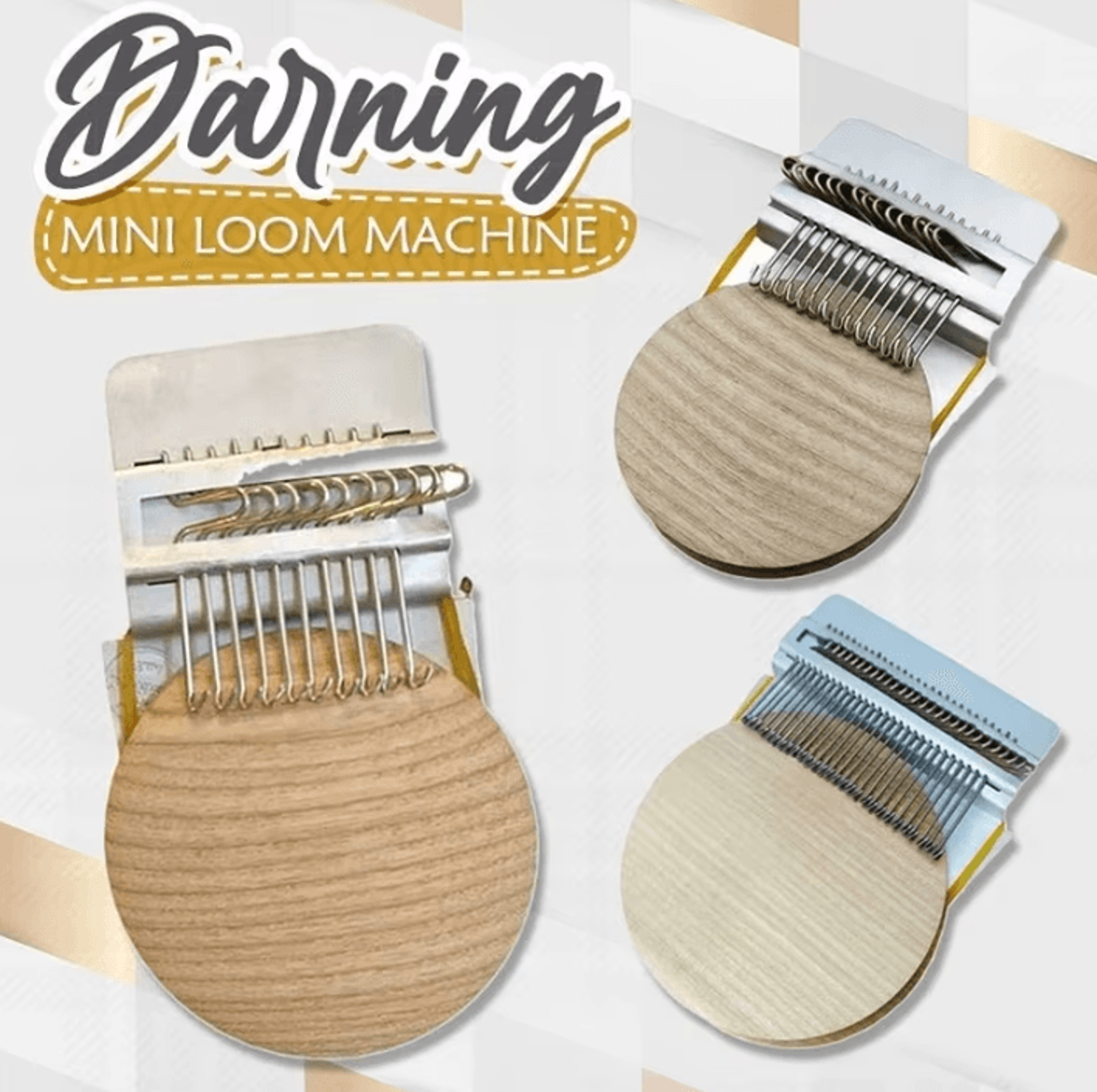 Speedweve Darning Loom  Mini Visible Mending Tool For Clothing Repair 0