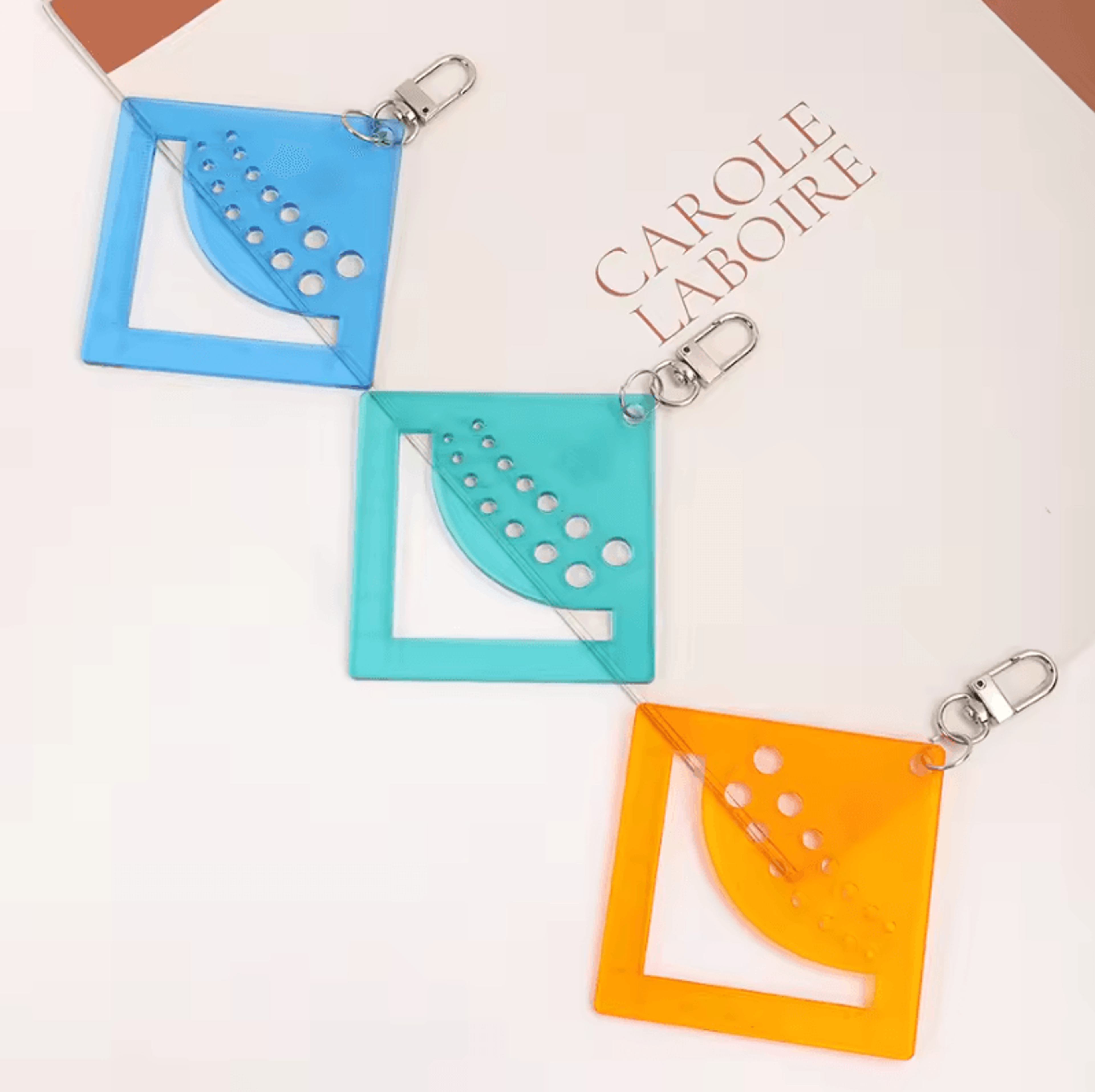 Knitting Gauge Ruler And Stitch Calculator  Multifunction Knitting Measuring Tool 3