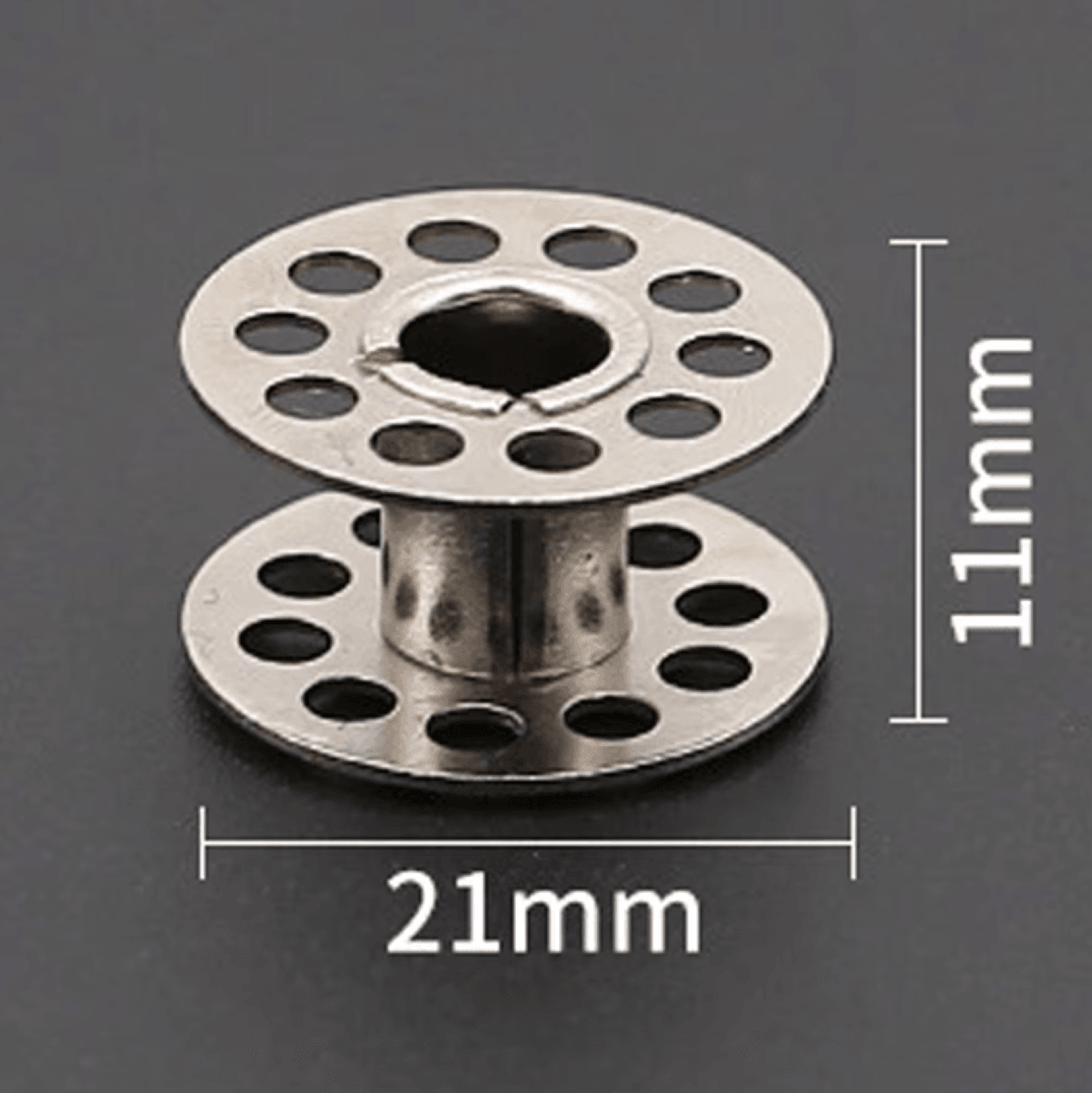 Stainless Steel Sewing Machine Bobbin Set With Portable Storage Case 0
